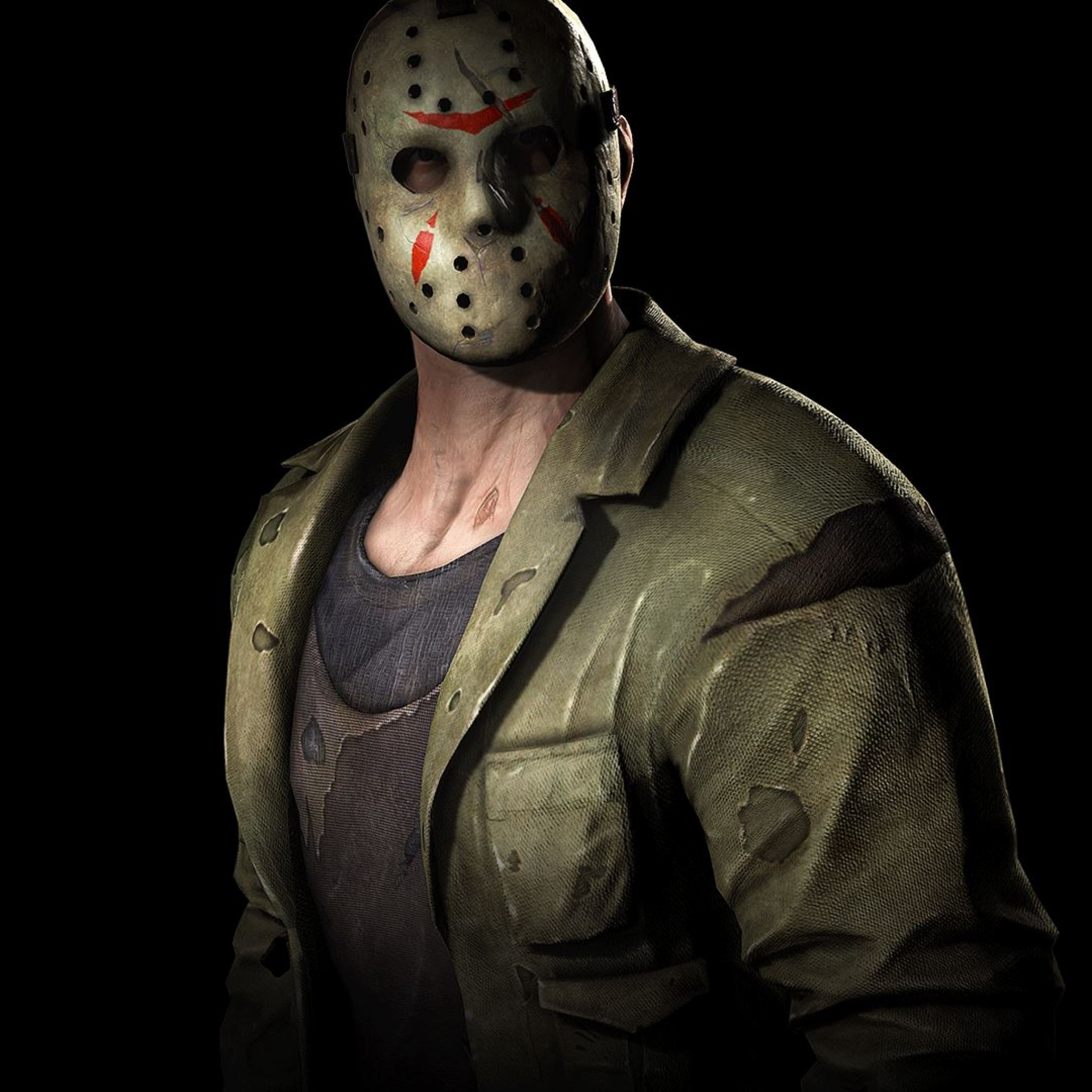 2048x2048  Wallpaper jason voorhees, friday the 13th, character