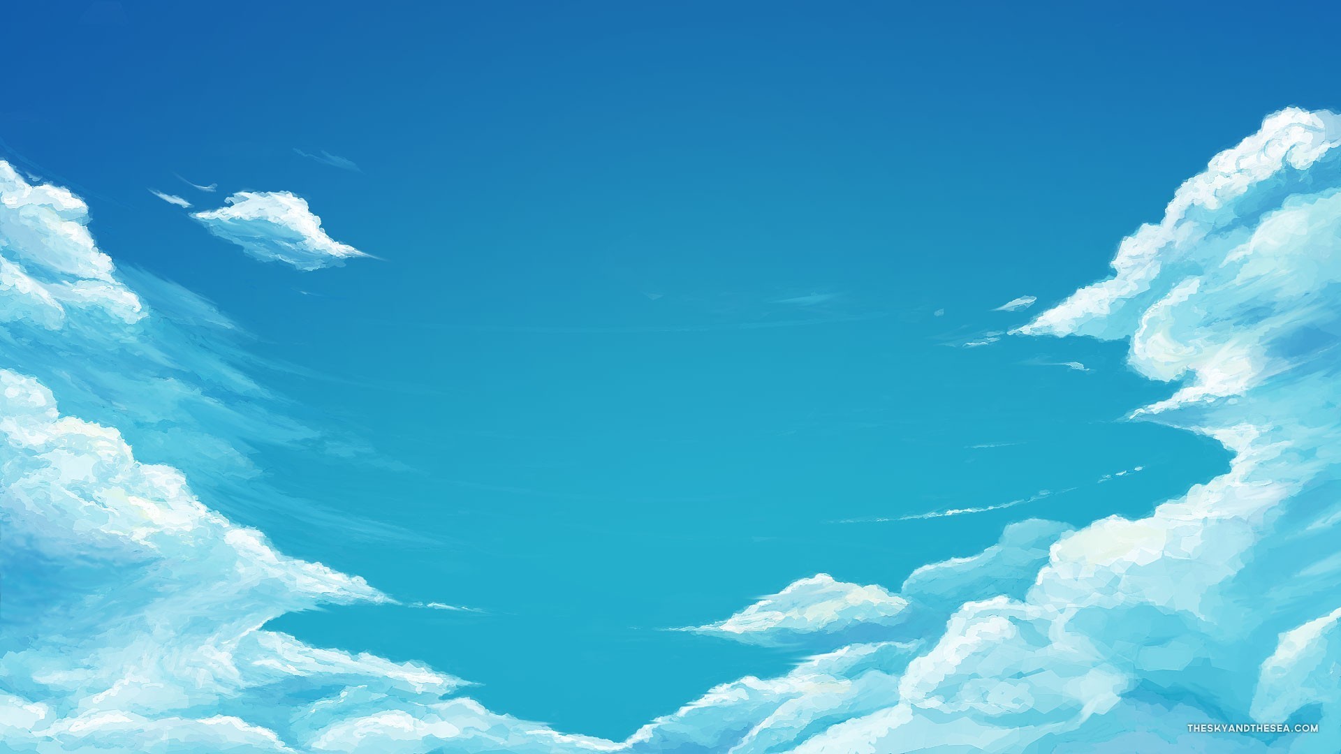 1920x1080 Very cool blue sky wallpaper