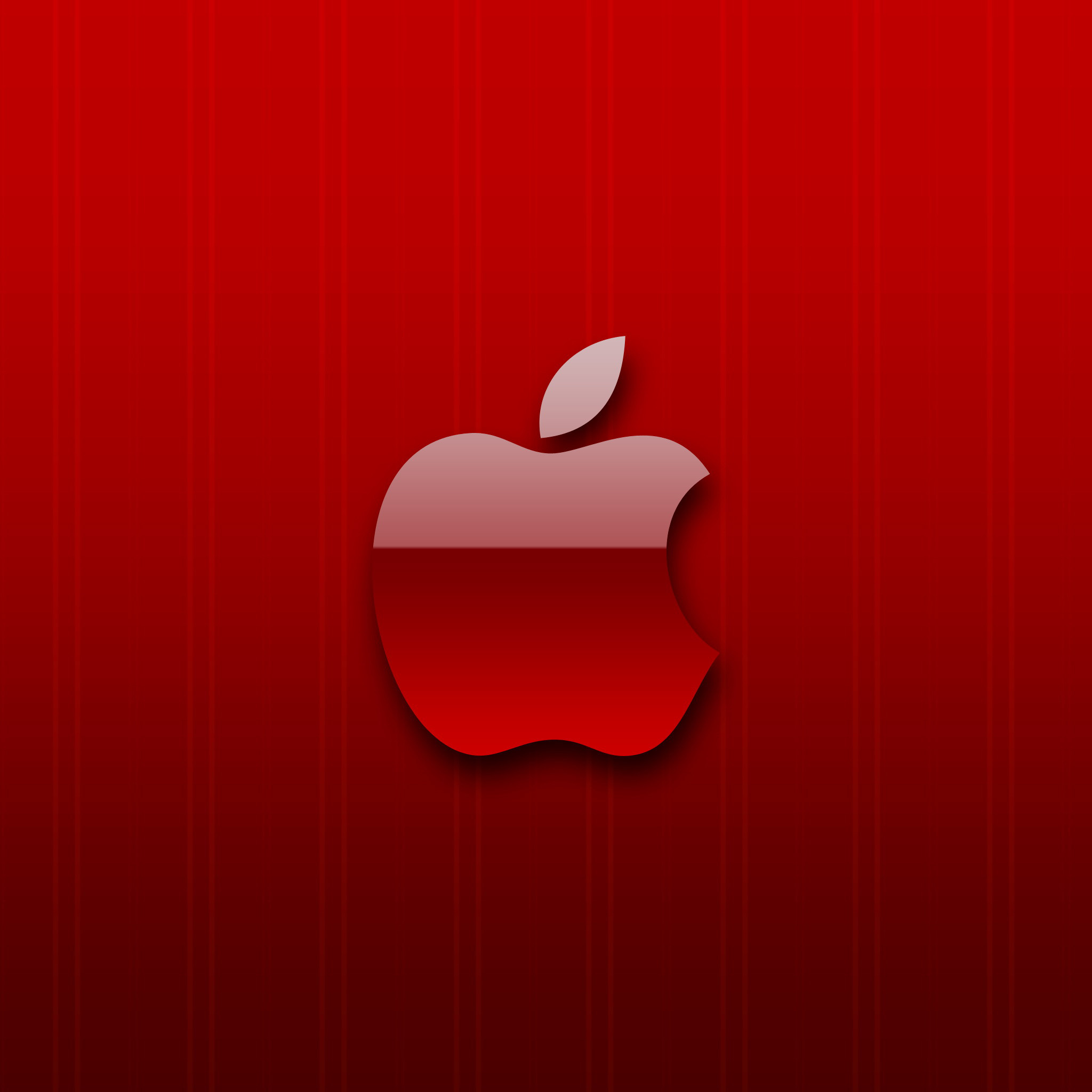 2048x2048 Red-Apple-3Wallpapers-iPad-Retina