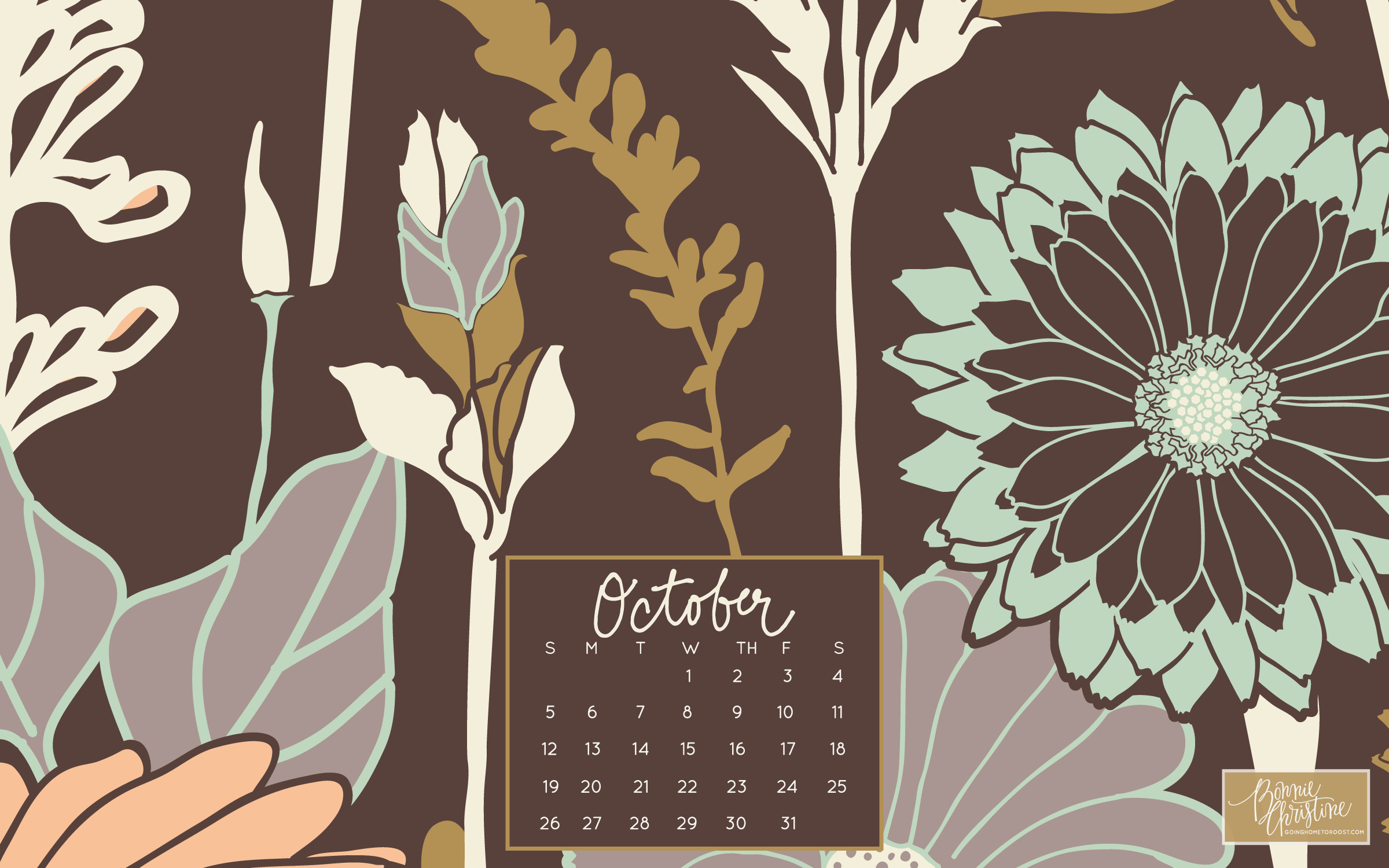 2400x1500 october calendar backgrounds (4) ...
