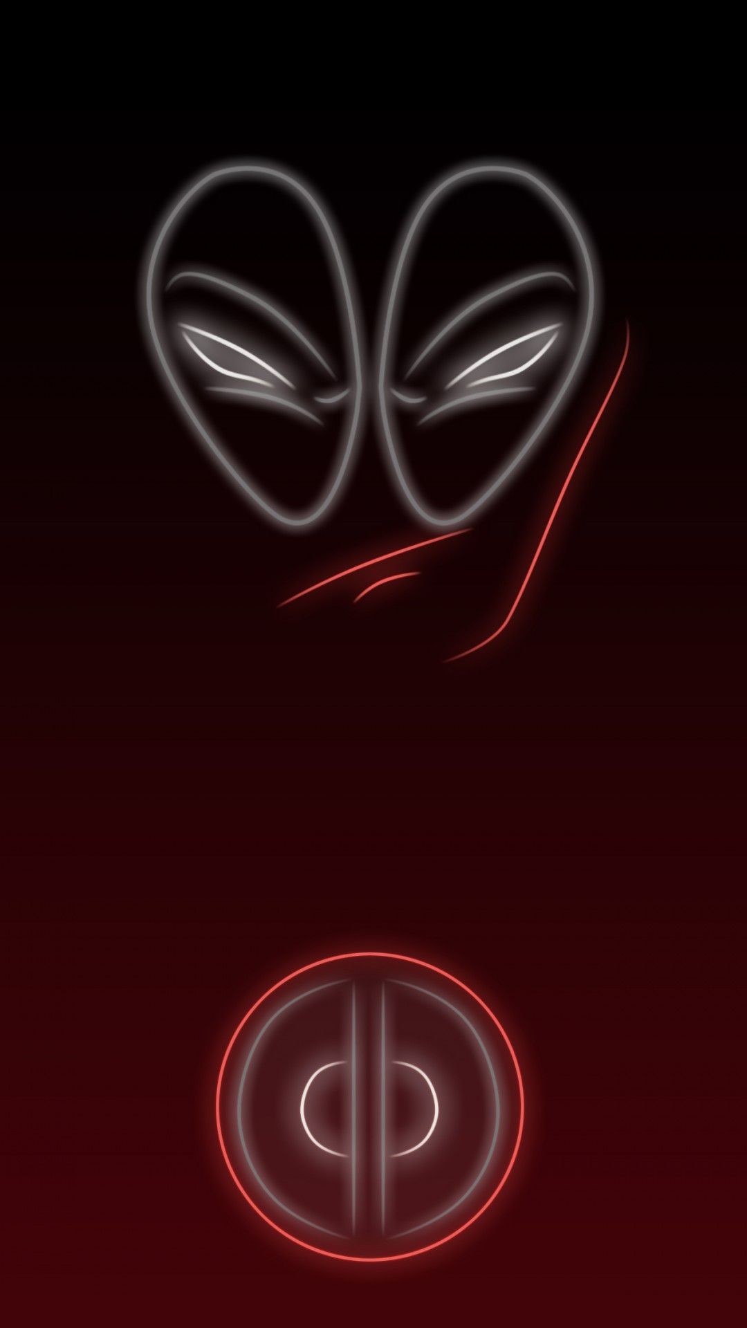 1080x1920 63 Red Neon Wallpapers On Wallpaperplay