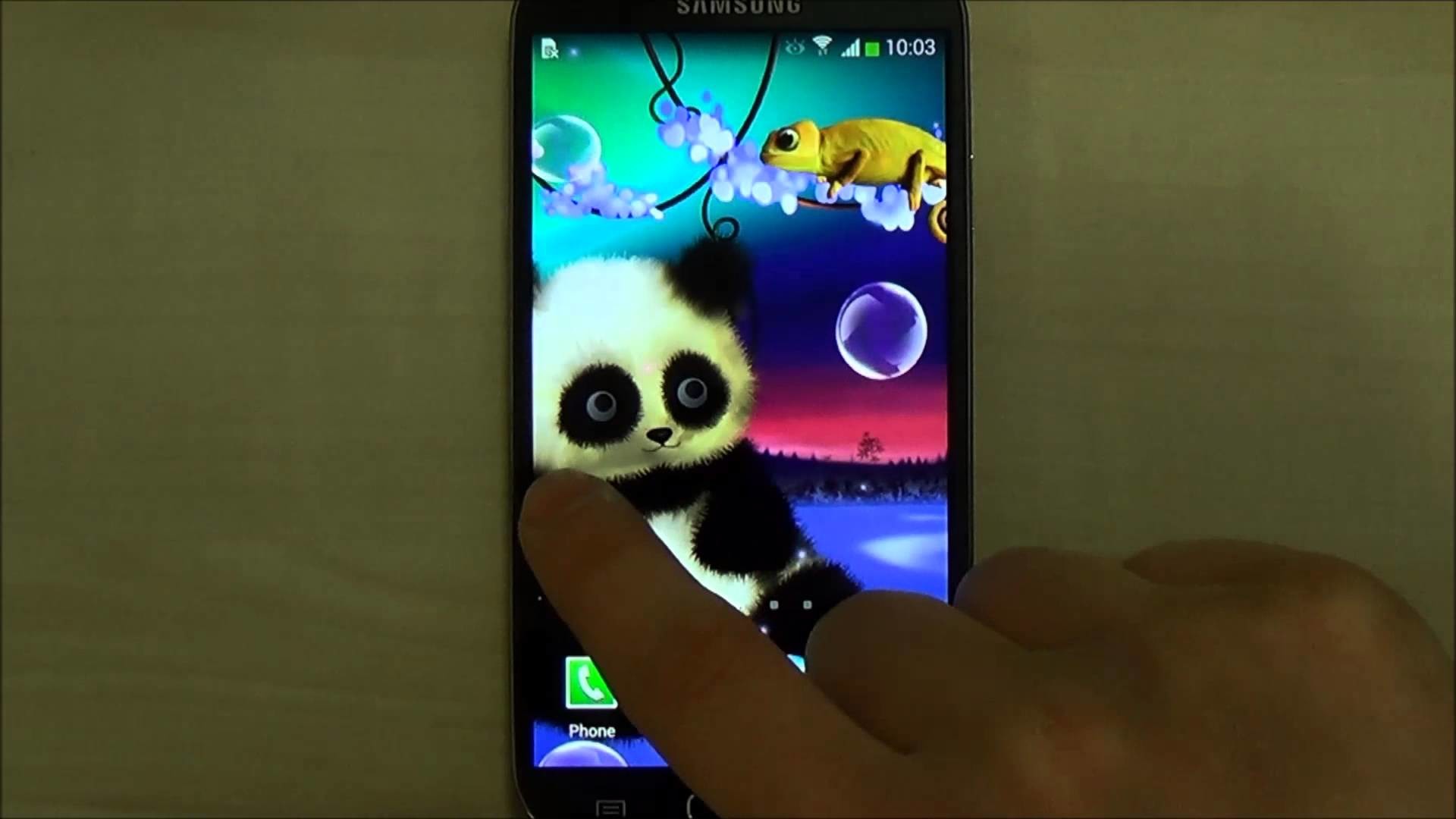 1920x1080 Animated Panda Live Wallpaper for Android