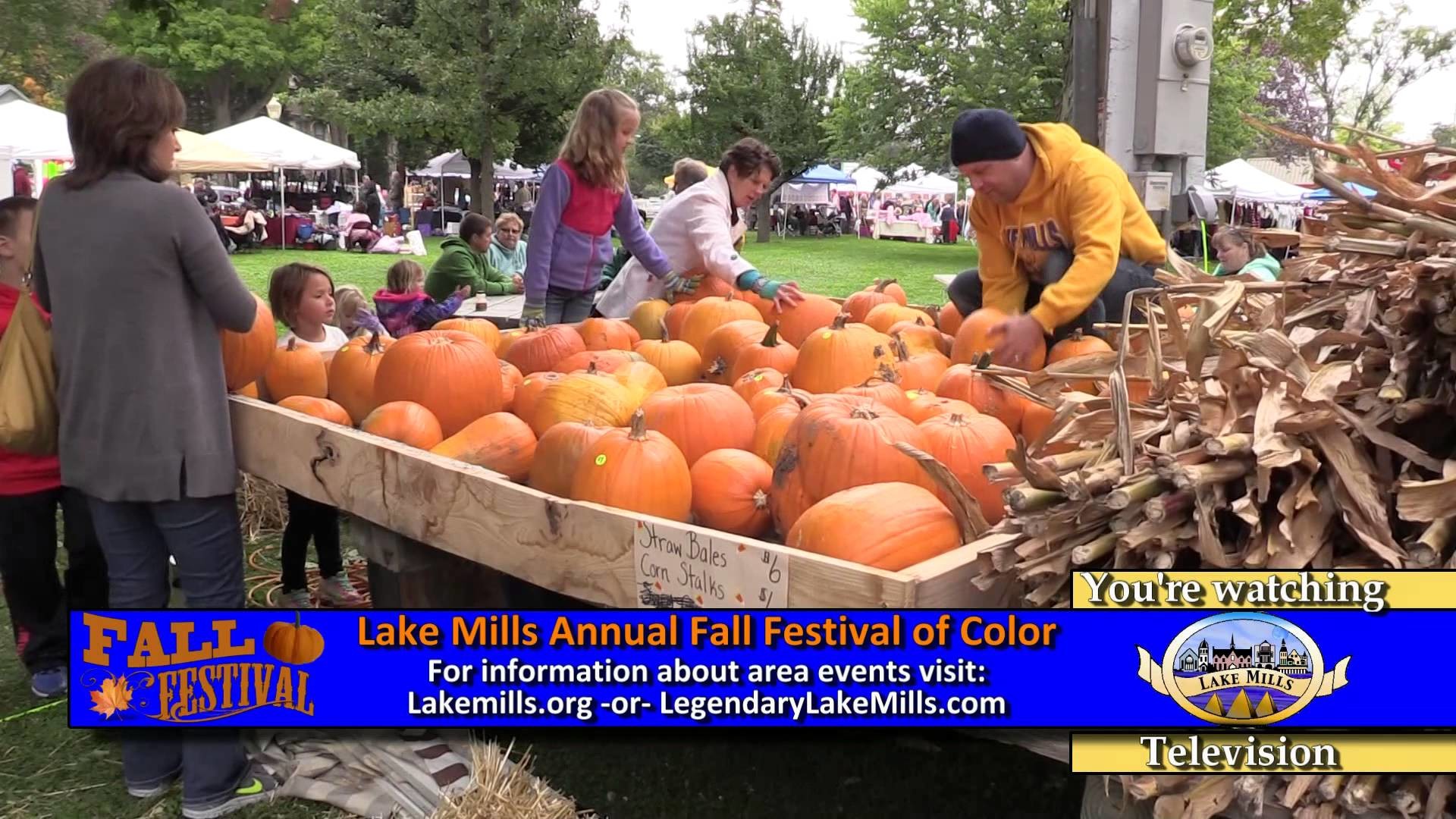 1920x1080 Lake Mills Fall Festival of Color