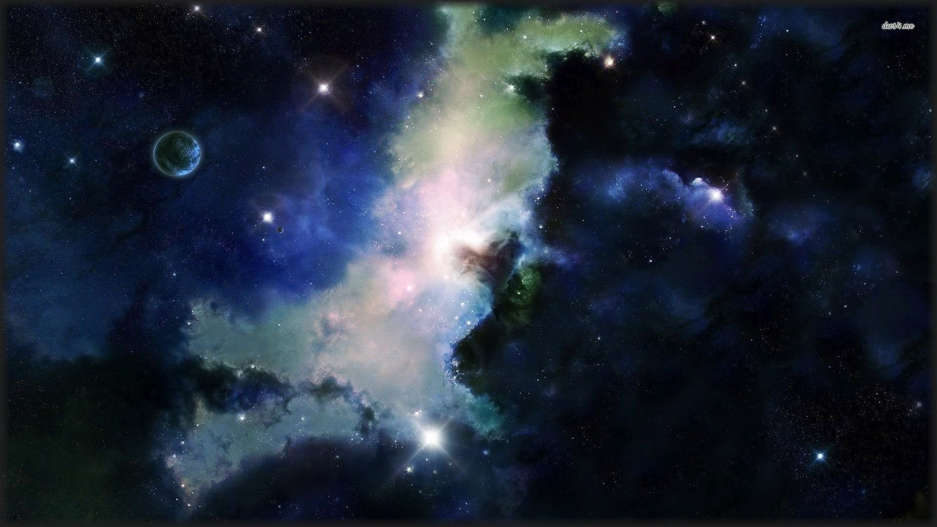1920x1080 Blue Nebula Wallpaper | Free HD Desktop Backgrounds | The Final Frontier |  Pinterest | Nebula wallpaper, Hd desktop and Wallpaper