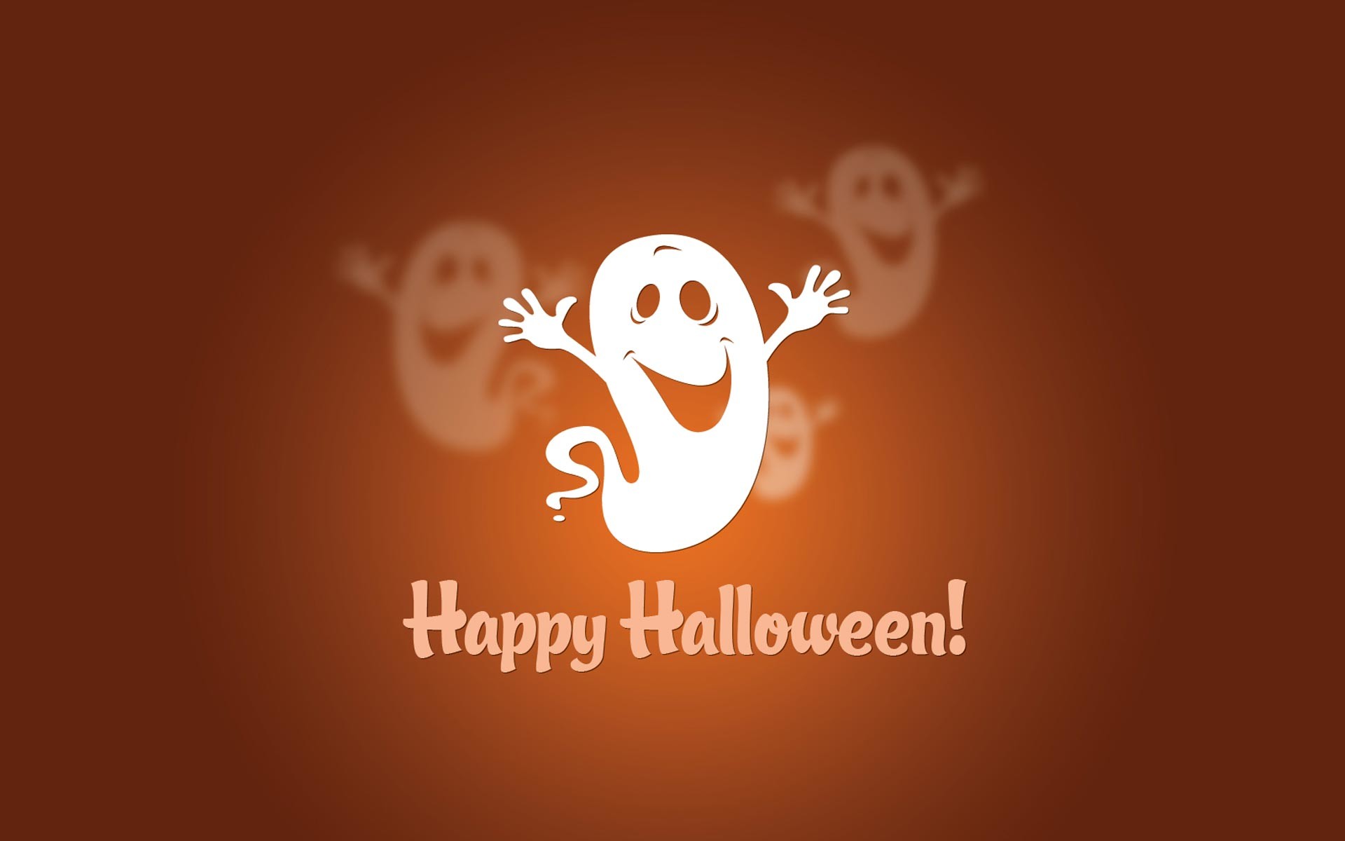 1920x1200 Happy Halloween Little Ghost - downloads backgrounds (wallpapers)
