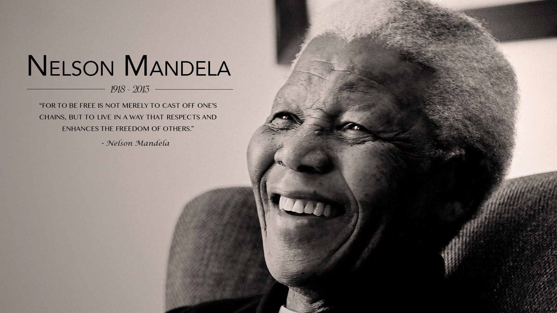 1920x1080 Nelson Mandela iReever Mandela Tribute