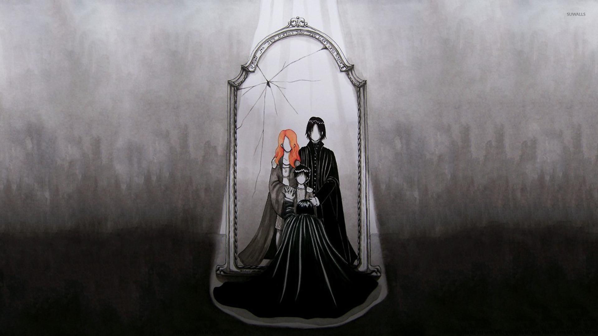 1920x1080 Snape and the Mirror of Erised - Harry Potter wallpaper  jpg