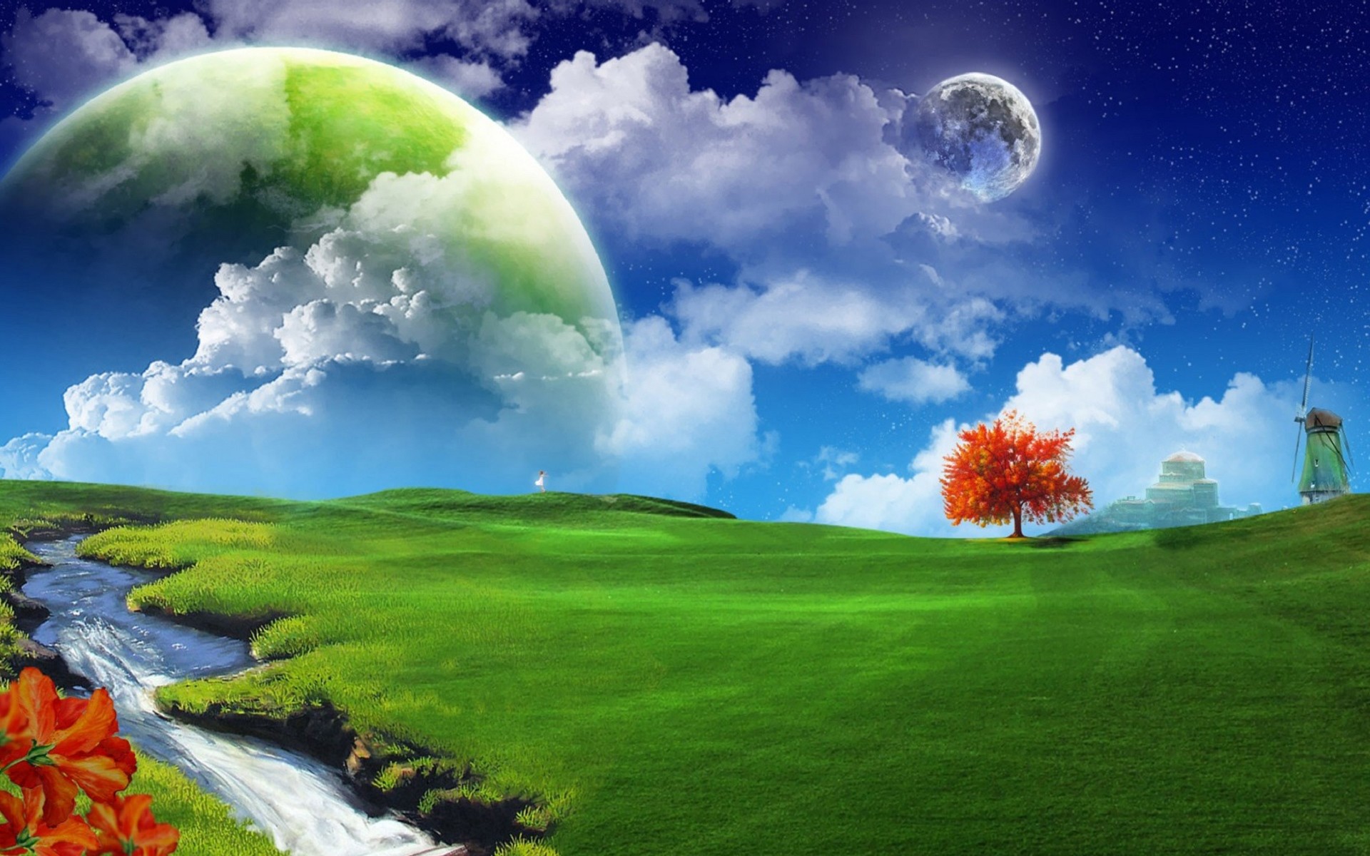 1920x1200 Dreamy World Wallpaper Background for Your Desktop