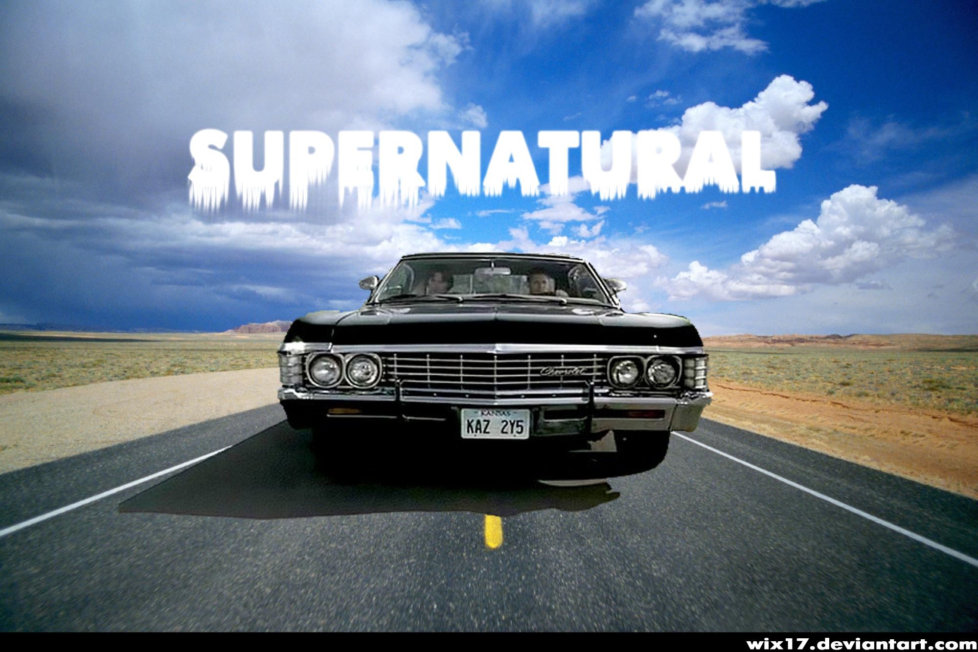 Supernatural Impala Wallpaper.