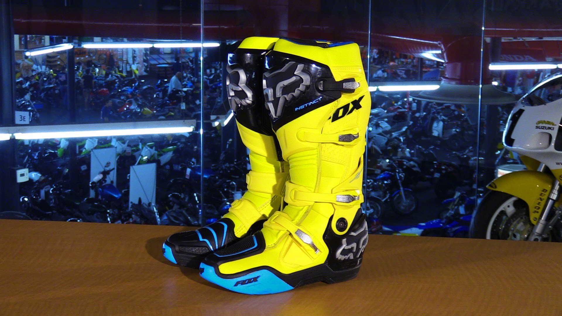 1920x1080 Fox Racing Instinct Monster Energy Cup LE Motorcycle Boots Review | DRN:  Motocross, Supercross & Off-Road : Since 1999