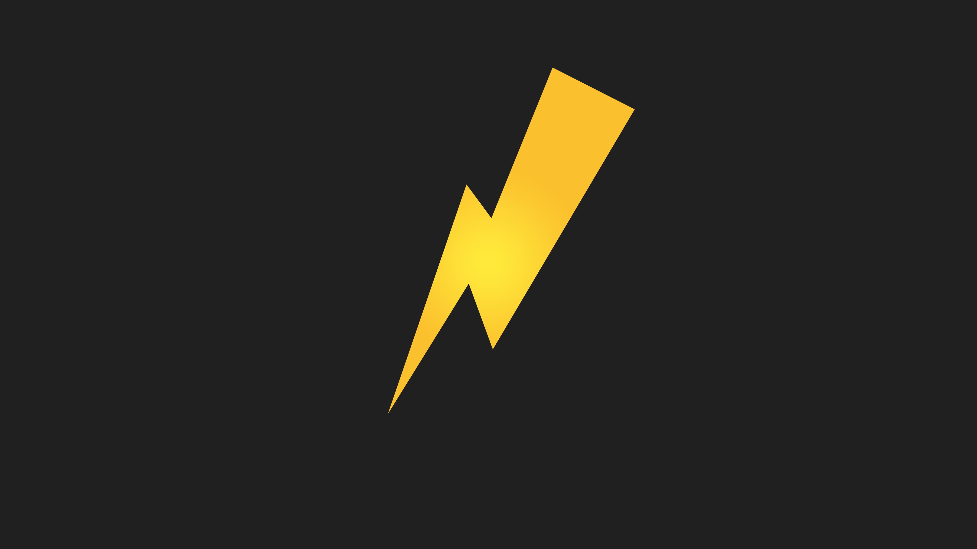 3840x2160 black and yellow lightning logo, Bandit, Rainbow Six: Siege HD wallpaper