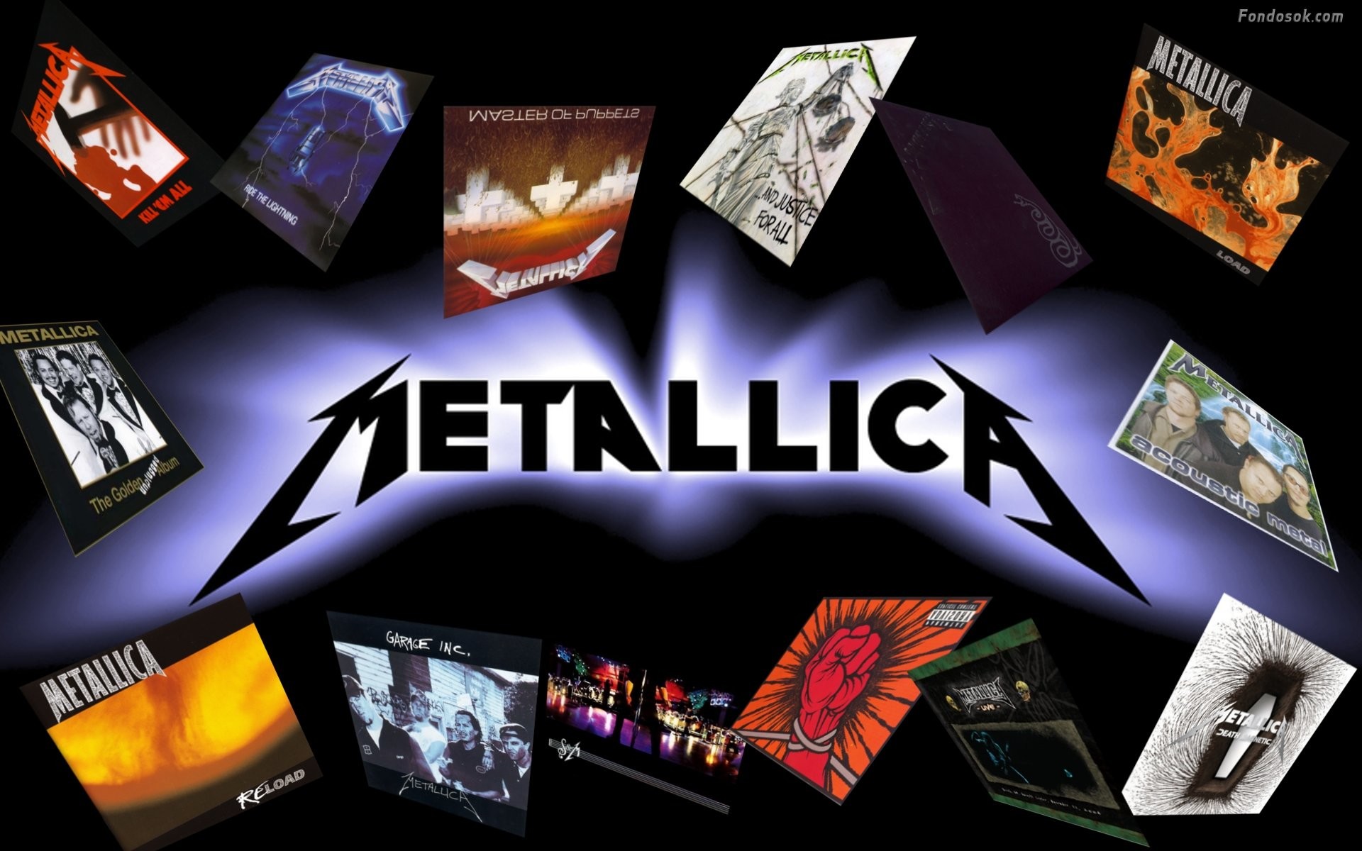 1920x1200 Metallica Albums