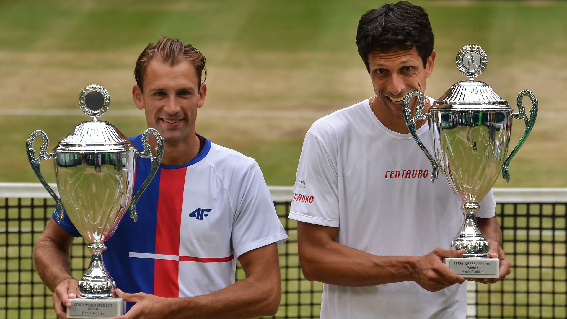 1920x1080 Kubot/Melo Stay Unbeaten On Grass With Halle Title | ATP World Tour | Tennis