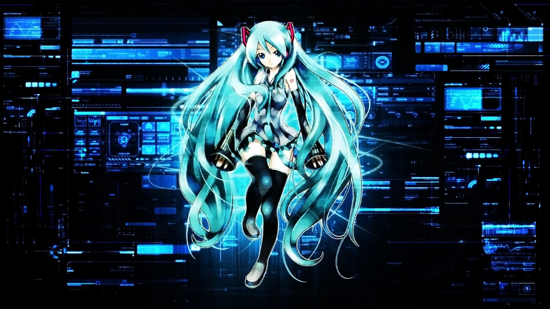 1920x1080 Hatsune Miku Wallpaper by Eiswolfi on DeviantArt | HD Wallpapers |  Pinterest | Hatsune miku, Wallpaper and Wallpaper backgrounds