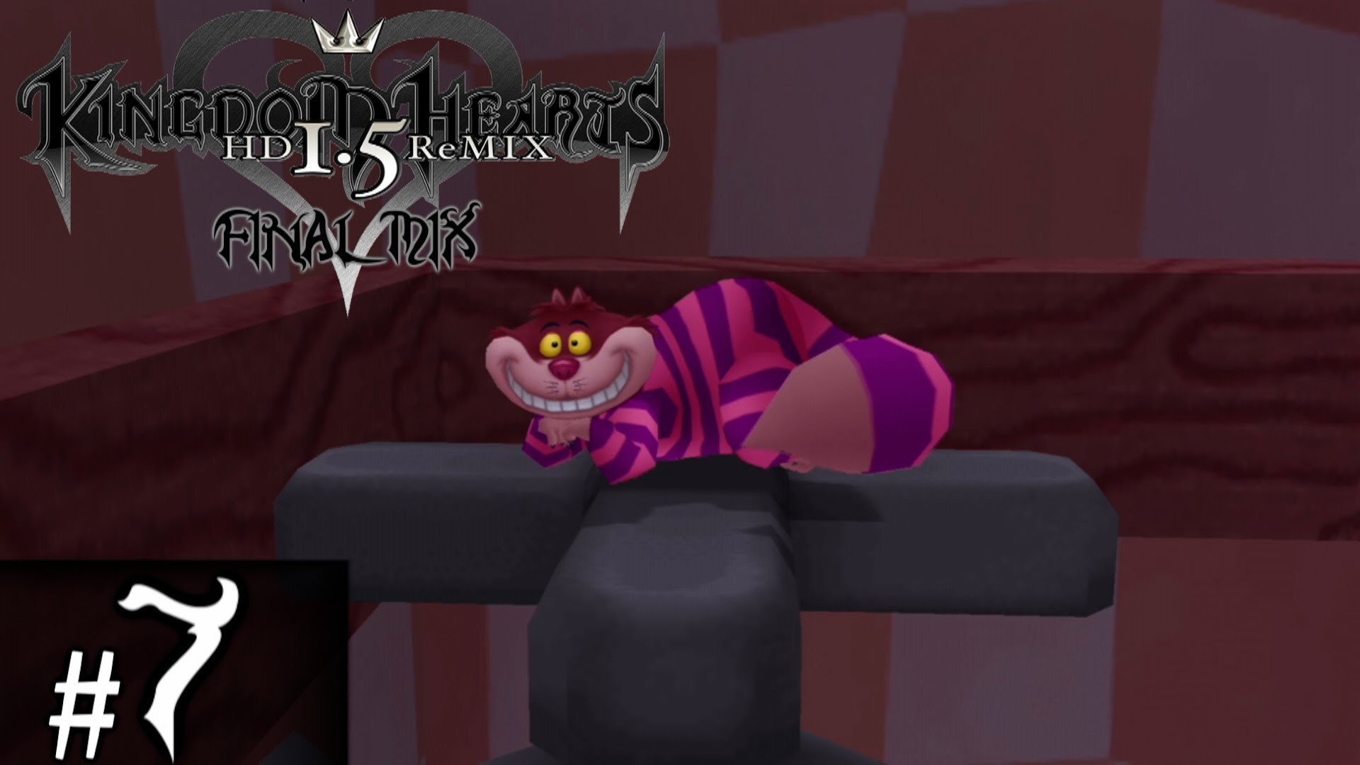 1920x1080 Kingdom Hearts Final Mix HD 1.5 ReMIX Part 7 - Screw You Cheshire Cat!