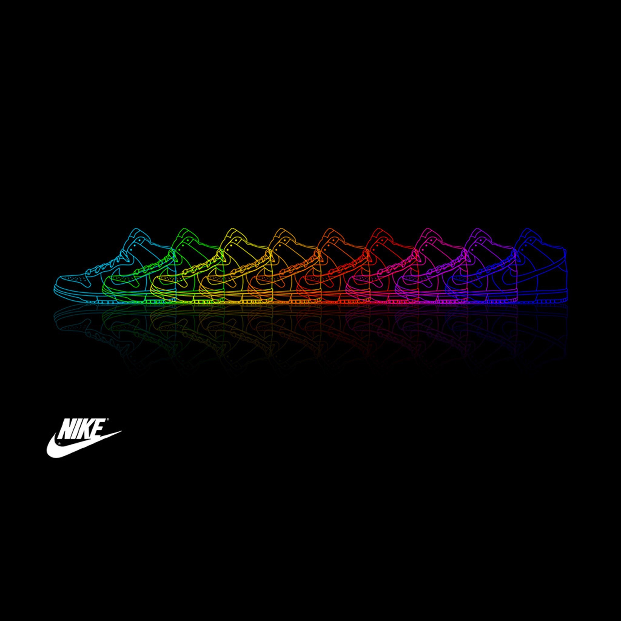 2048x2048 #16542, High Resolution Wallpapers = nike logo backround