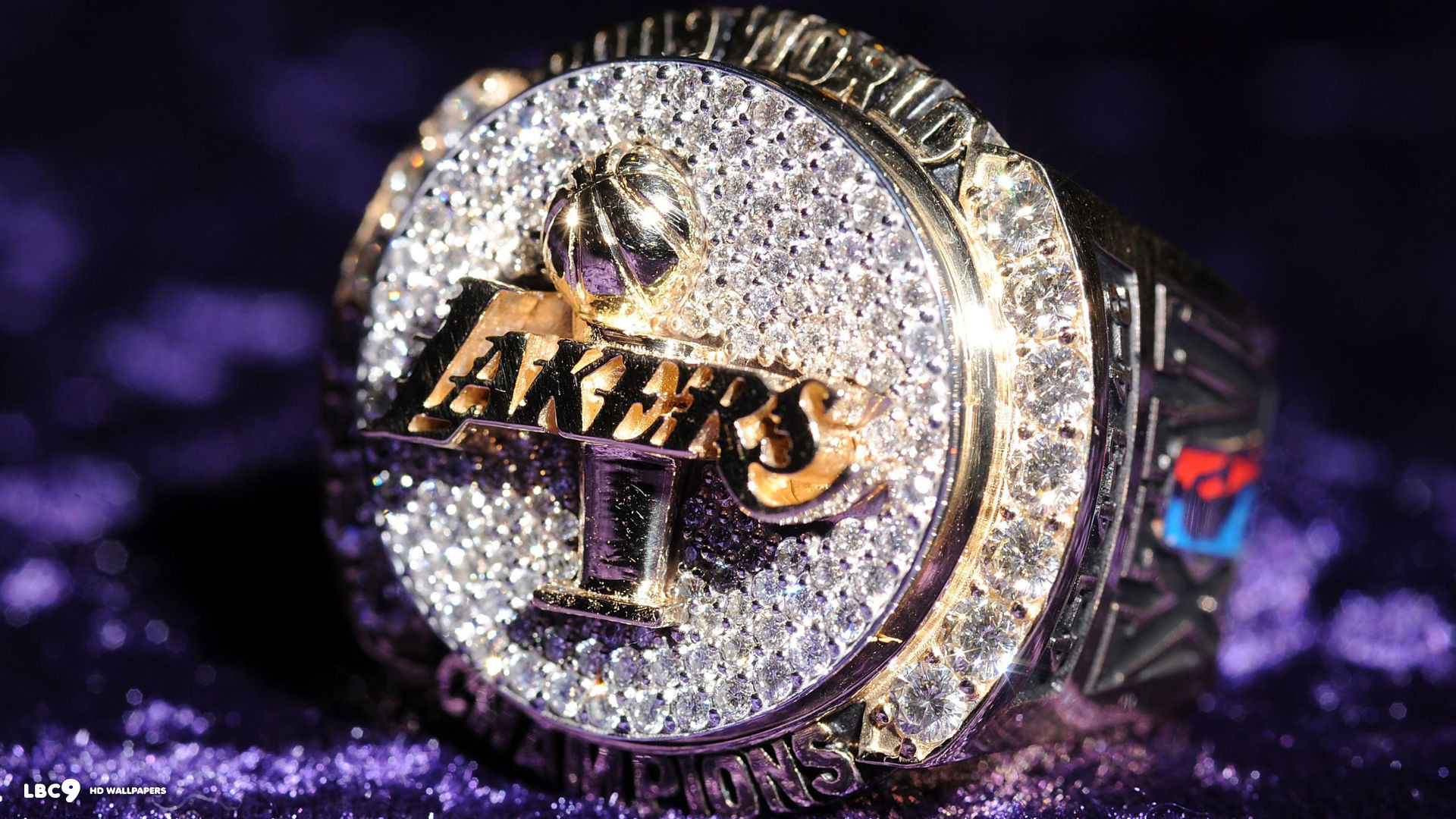 1920x1080 lakers champions ring