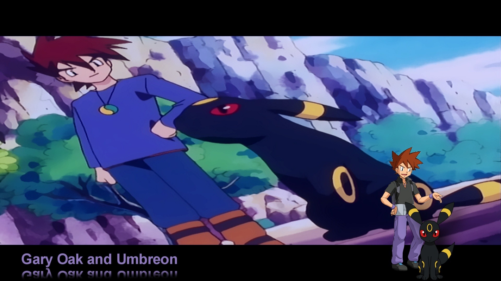 1920x1080 Gary and Umbreon wallpaper by WindyThePlaneh Gary and Umbreon wallpaper by  WindyThePlaneh