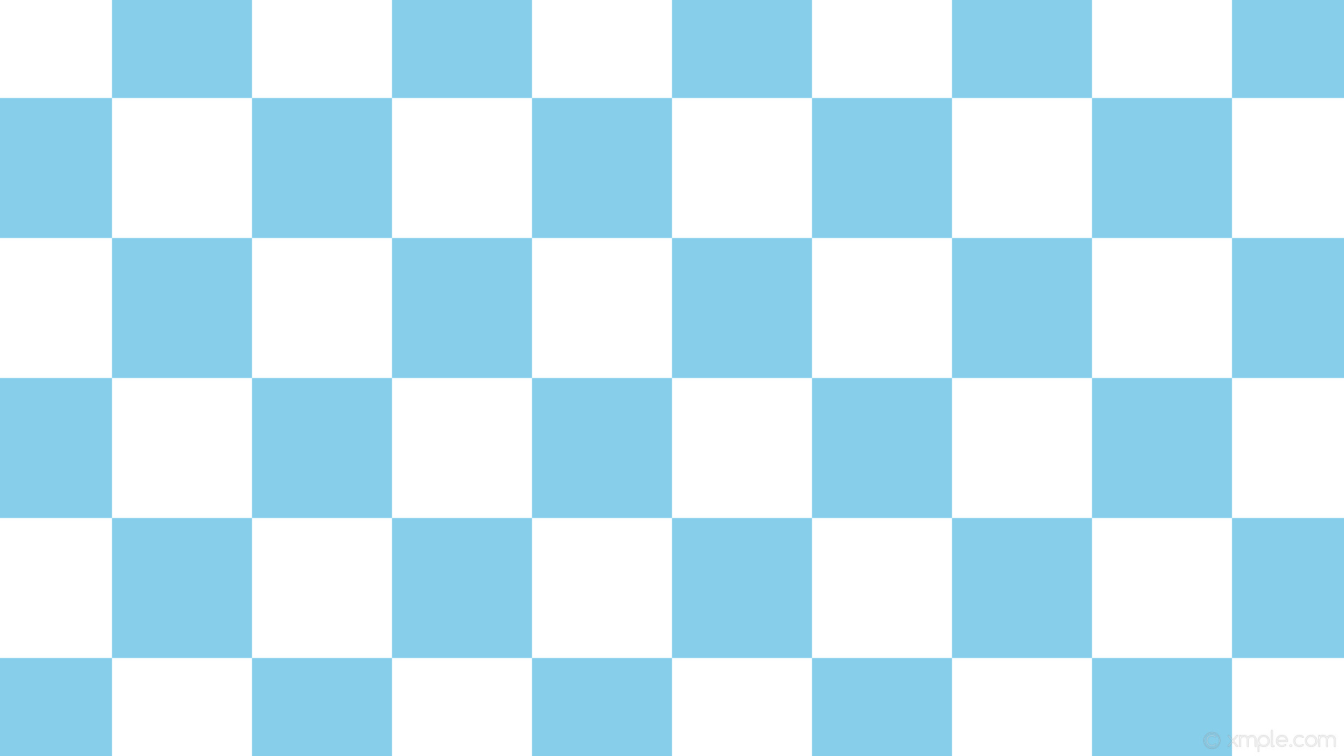 1920x1080 wallpaper checkered blue white squares sky blue #ffffff #87ceeb diagonal 0Â°  200px