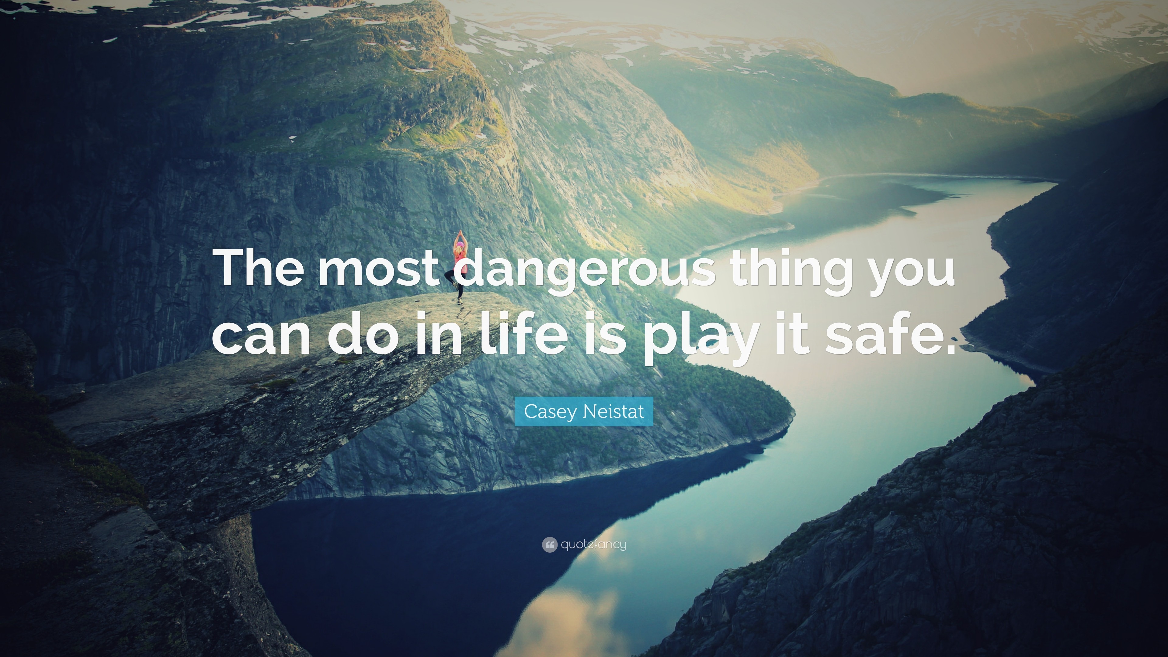 3840x2160 Casey Neistat Quote: “The most dangerous thing you can do in life is play