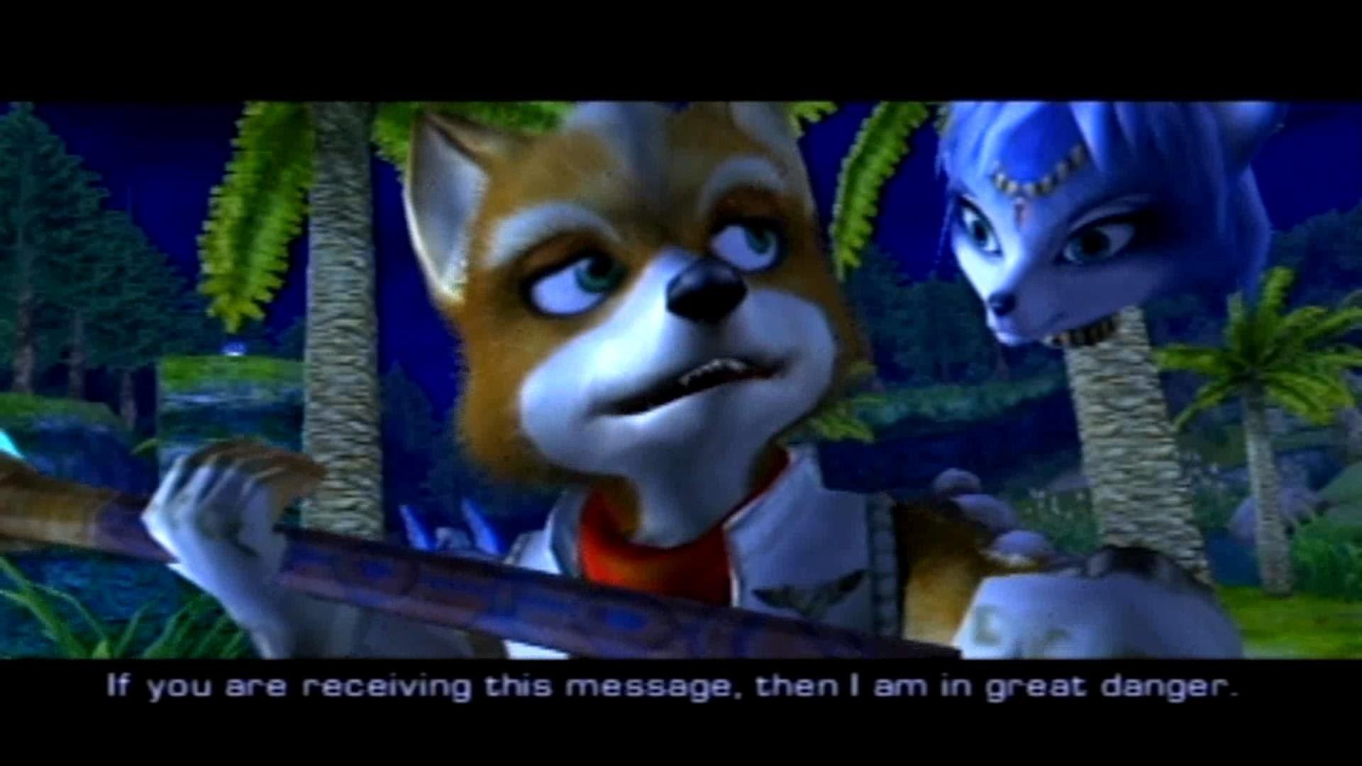 1920x1080 STAR FOX ADVENTURES (gc) trailer intro and full prologue gameplay - YouTube