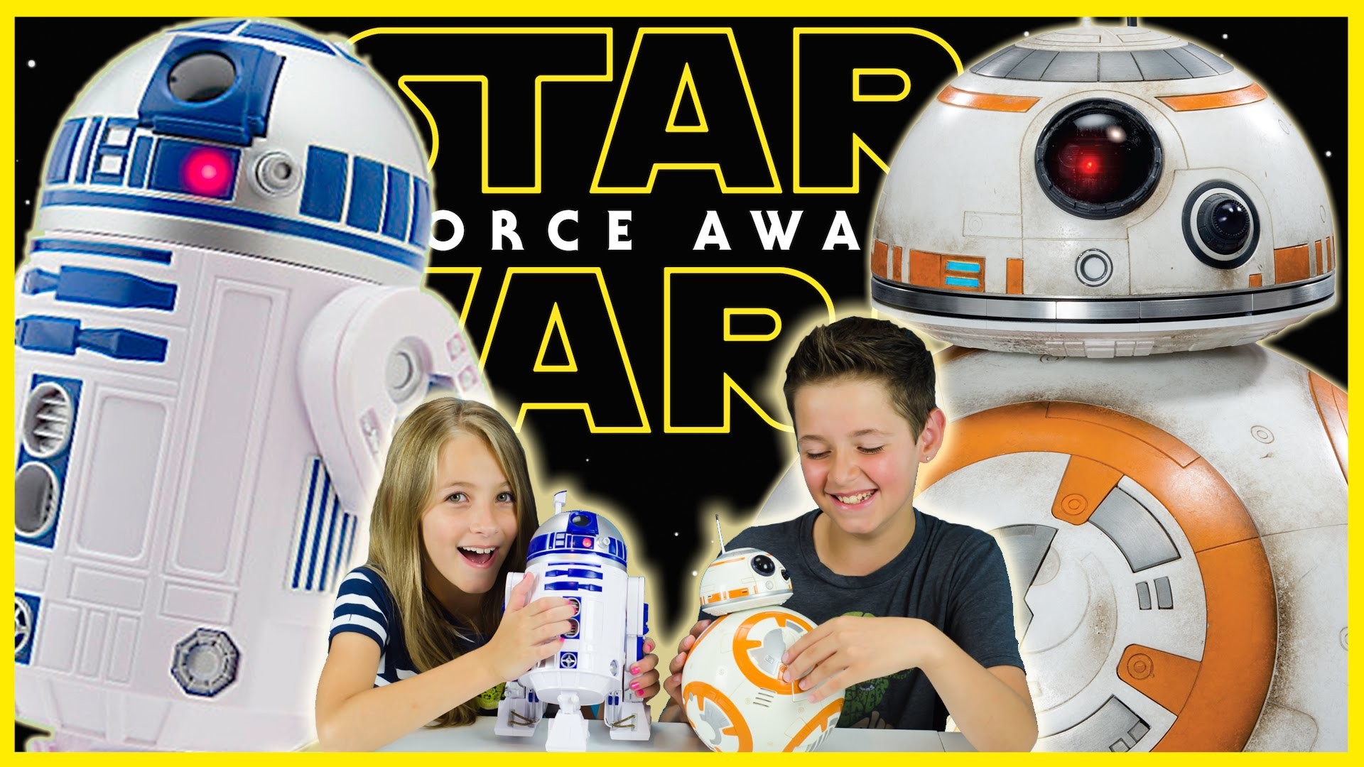 1920x1080 *NEW* STAR WARS 7 BB-8 and R2-D2 WALKING TALKING DROIDS DISNEY TOYS REVIEW!  THE FORCE AWAKENS PLP TV - YouTube