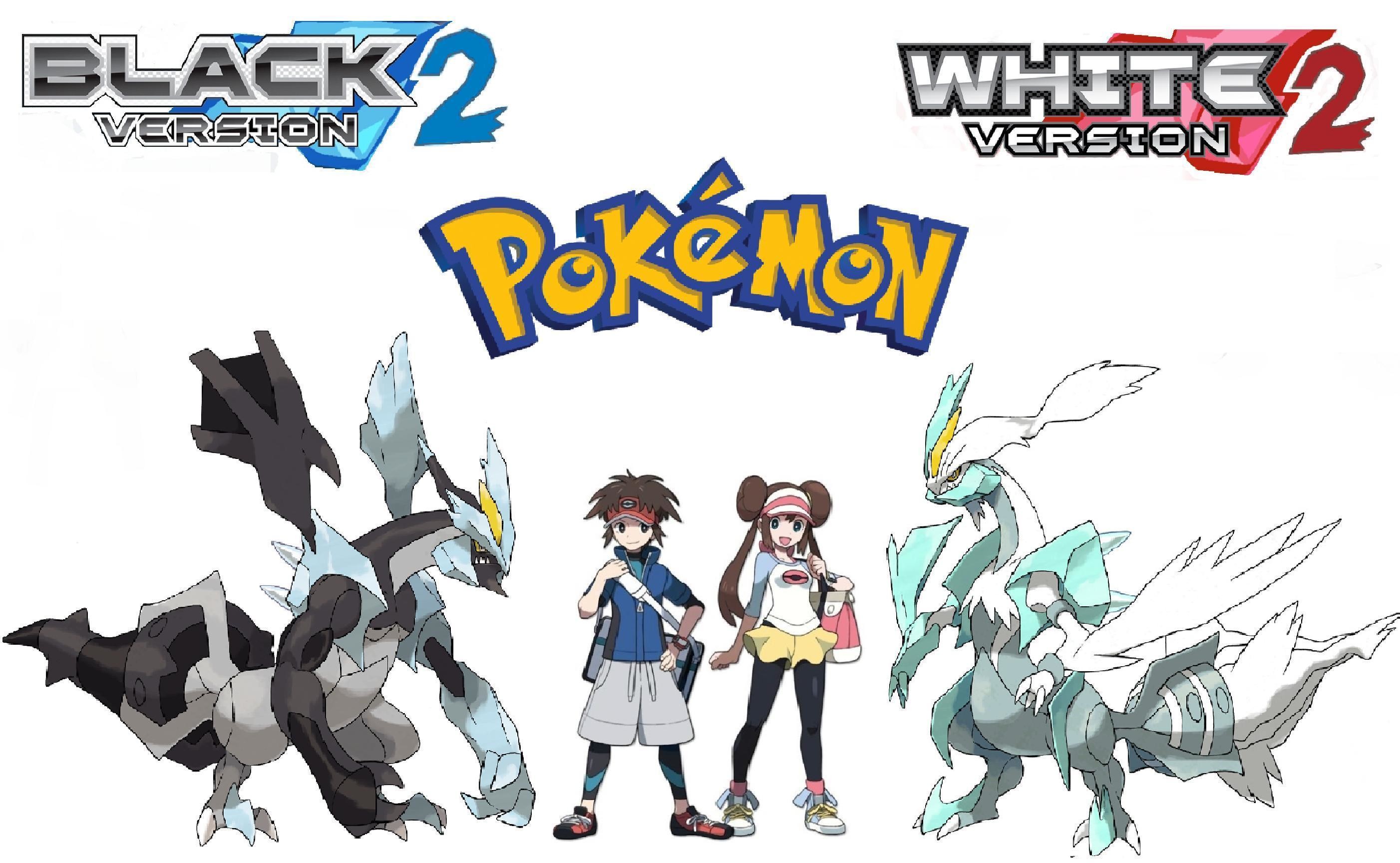 2804x1728 Pokemon Black And White For Desktop 2 Wallpapers and Background