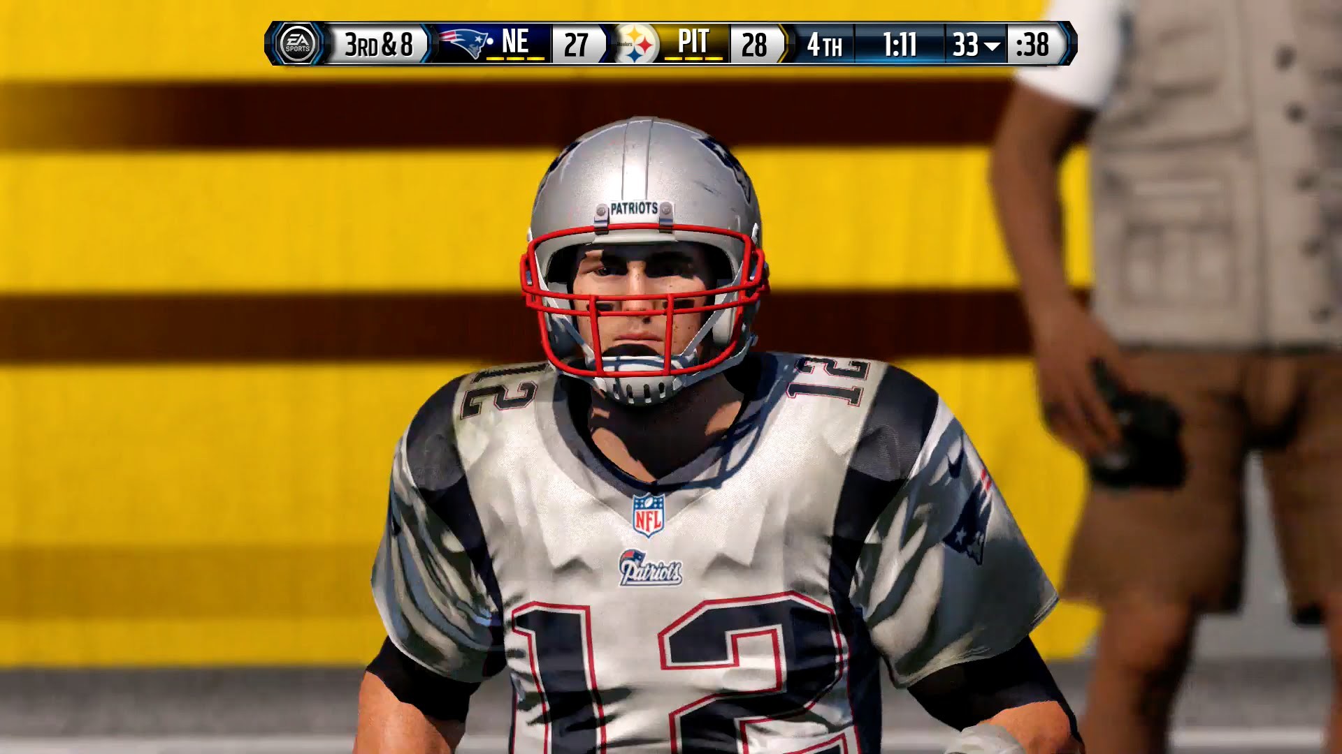 1920x1080 Madden NFL 15 Gameplay - Tom Brady Does He Do It Again? - Le'Veon Bell  Taking Over! Crazy Finish - YouTube