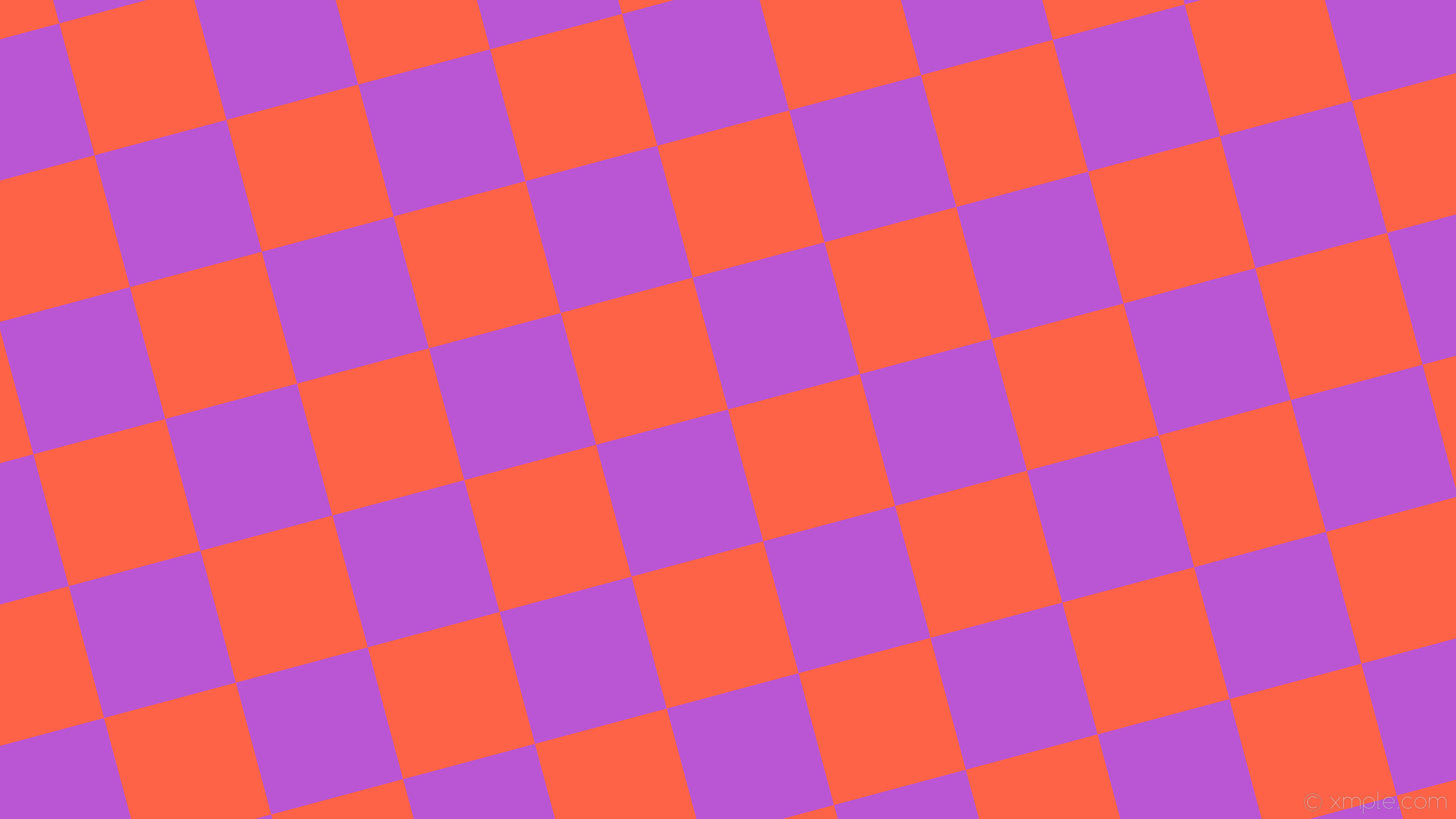 3840x2160 Wallpaper Squares Wallpaper Purple Orange Checkered Squares Ff6347 Ba55d3  Diagonal