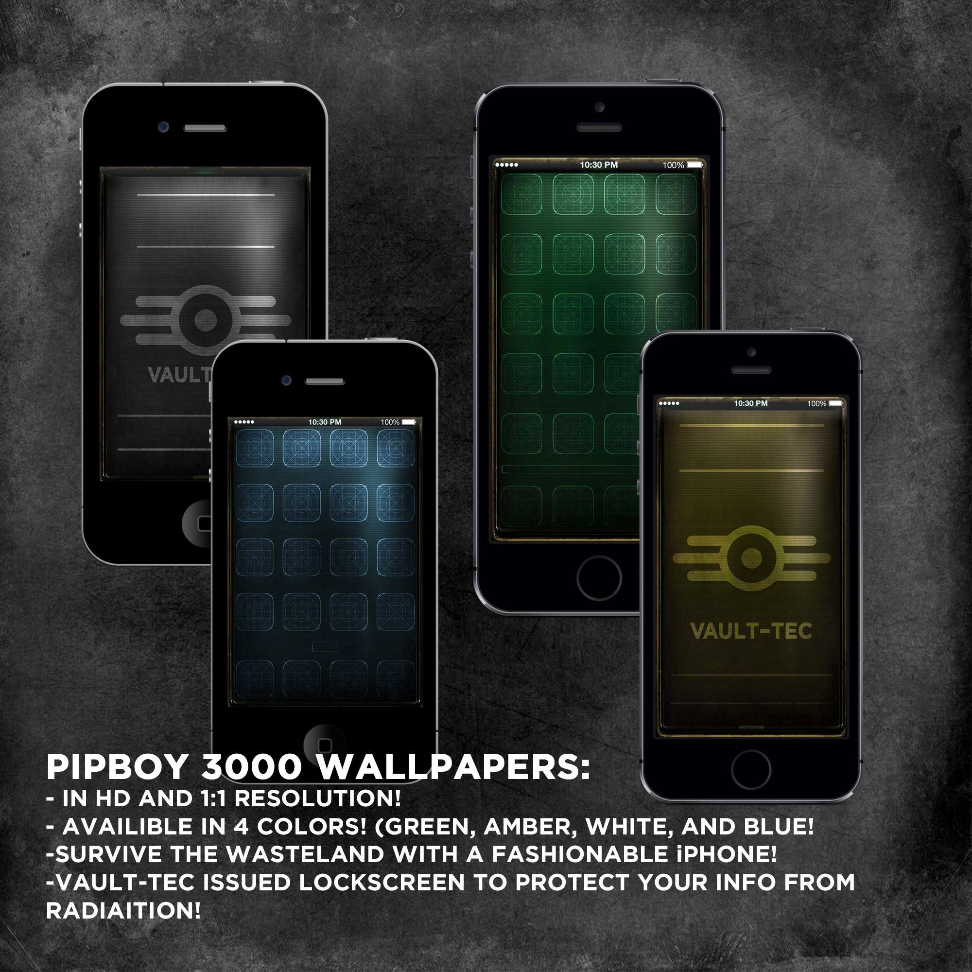 2000x2000 pipboy wallpapers fallout 3 nv by sitrirokoia customization wallpaper .