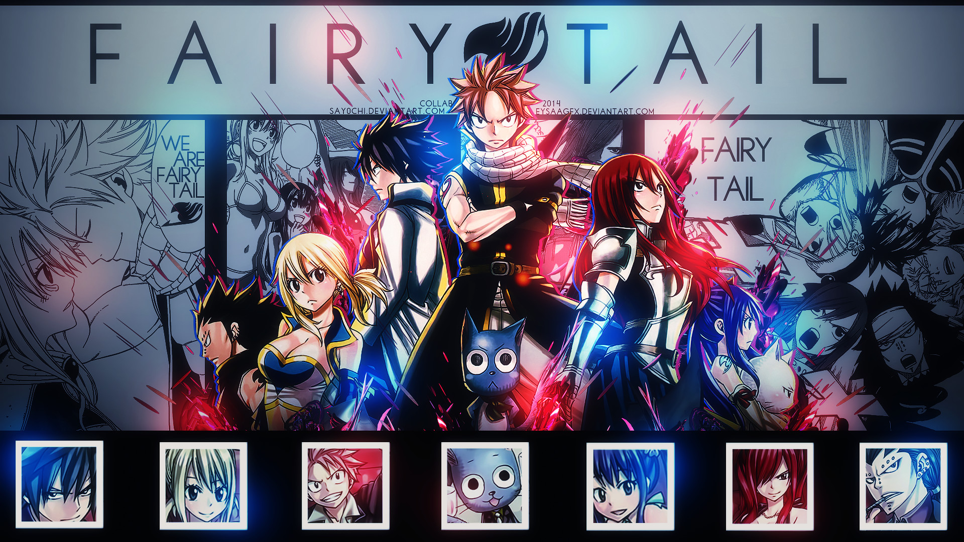 1920x1080 Fairy Tail Wallpaper [] HD by Say0chi 