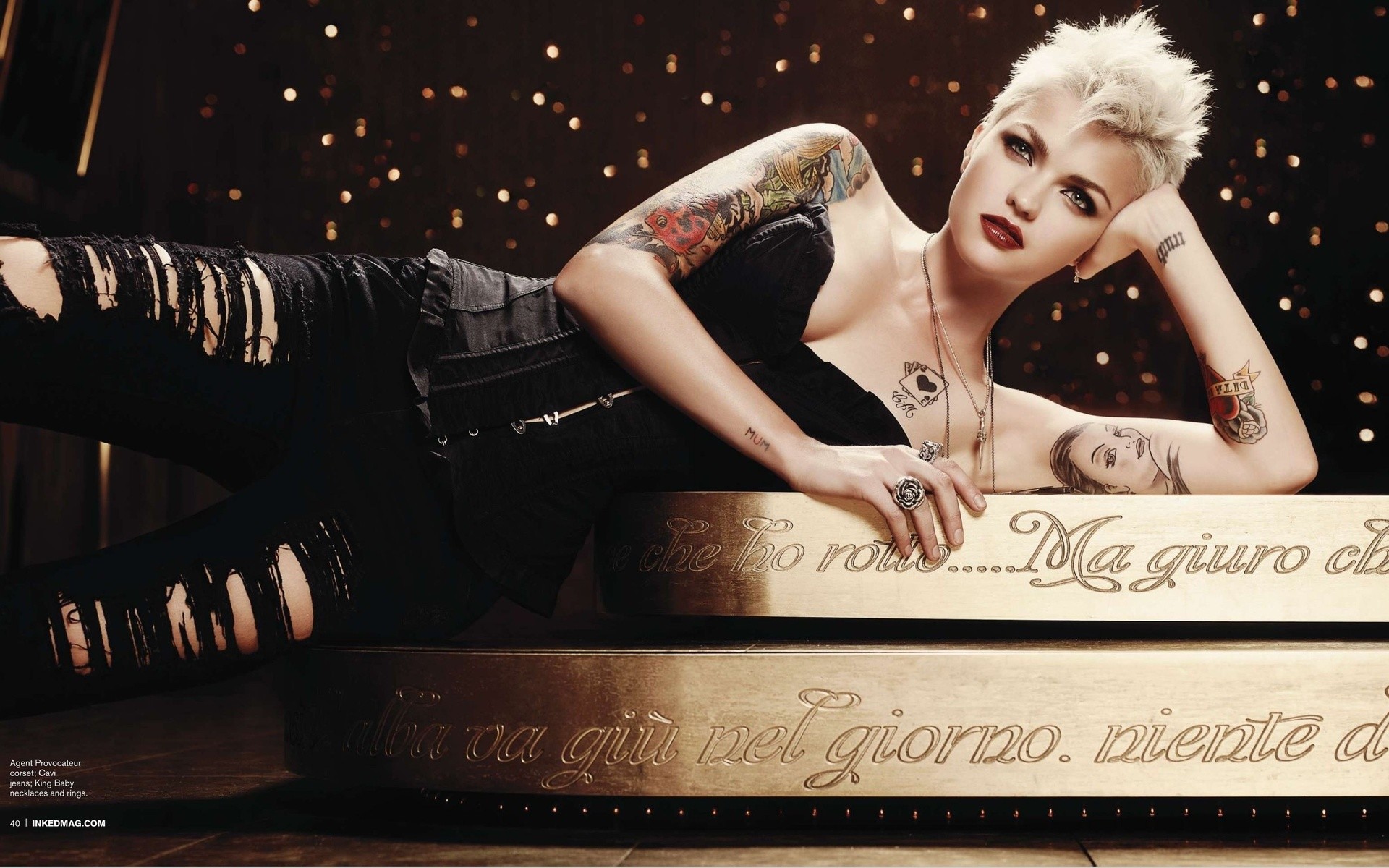 1920x1200 Ruby Rose Computer Wallpapers, Desktop Backgrounds |  ... Ruby  Rose TattooRose TattoosPin Up ...