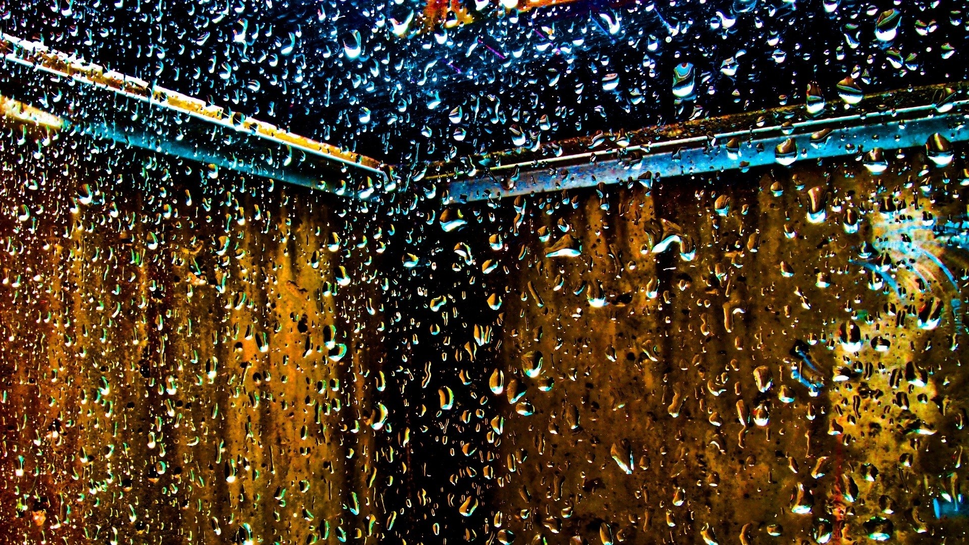 1920x1080 Water droplets window panes glass drop drops wallpaper |  | 85518  | WallpaperUP