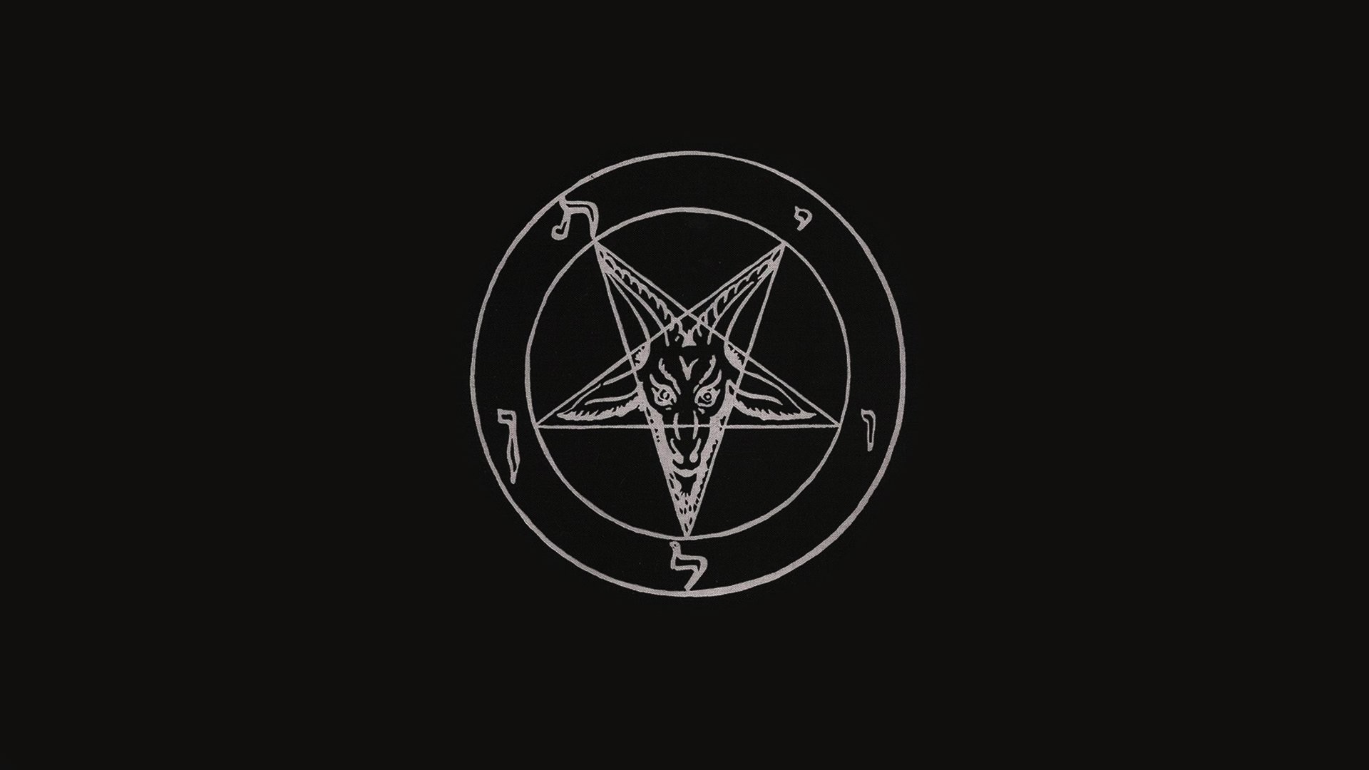 1920x1080 baphomet baphometh satan hell's kitchen baphomet pentagram .