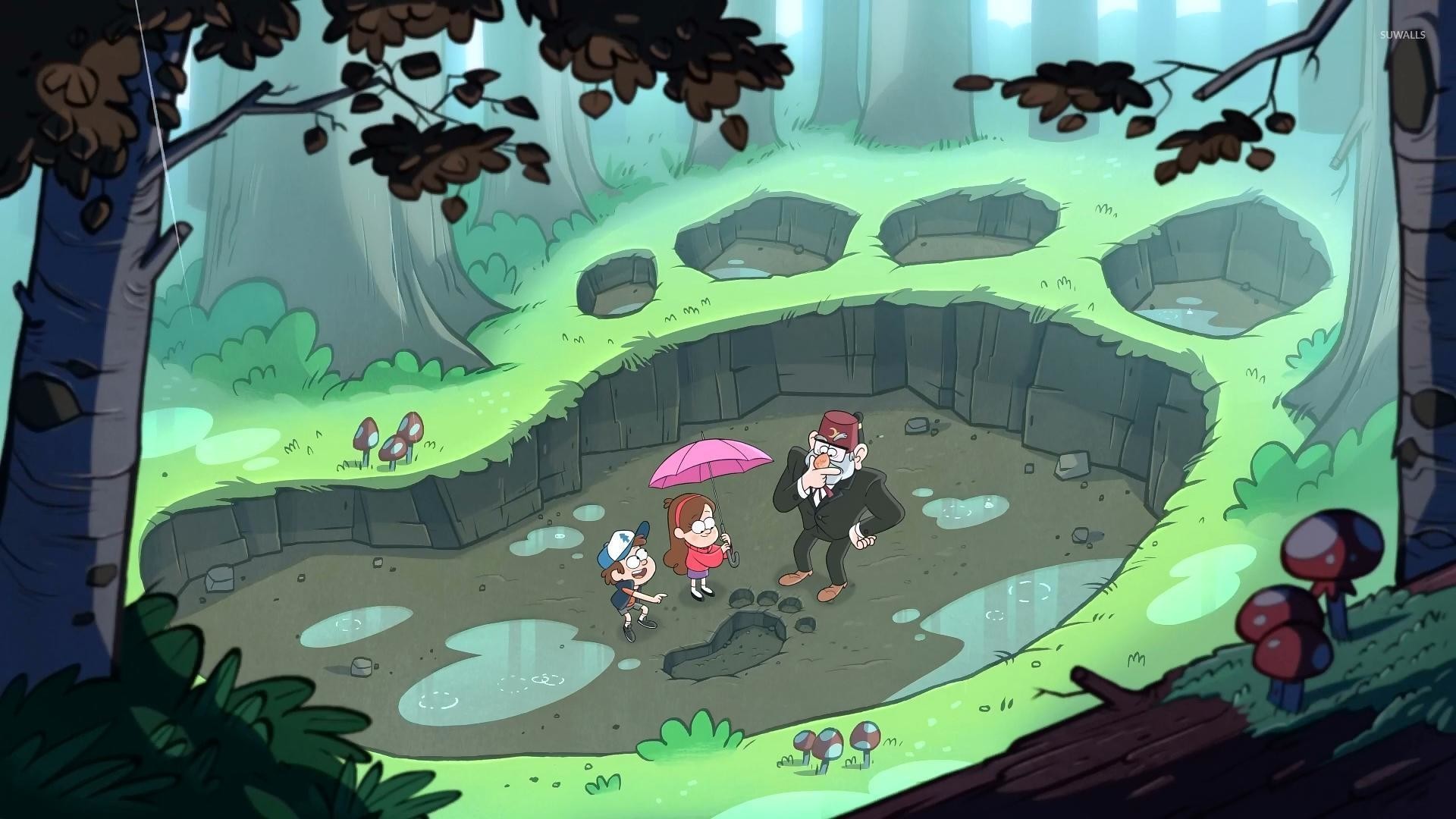 1920x1080  Awesome Gravity Falls Backgrounds in 100% Quality HD