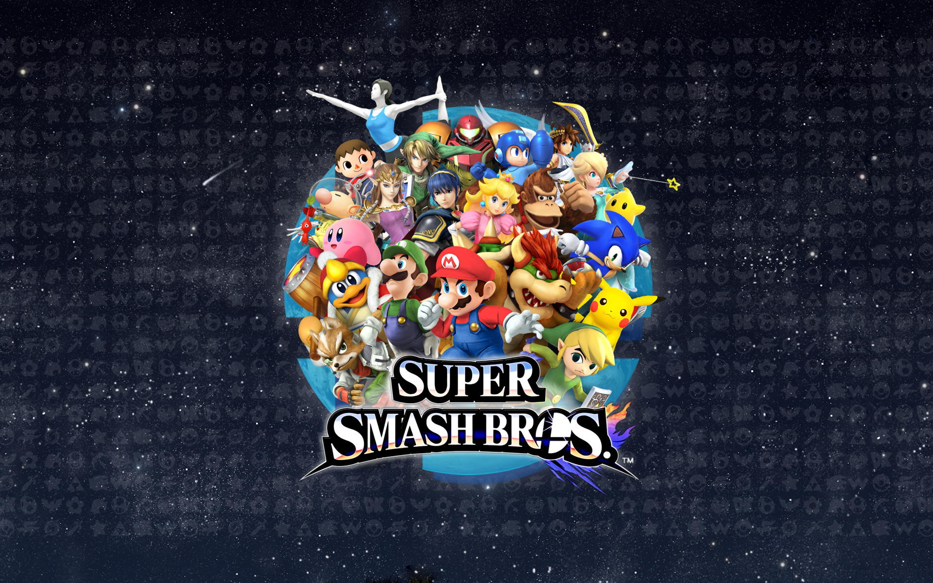 1920x1200 My Smash Bros. Wallpaper that I am also updating with each character .