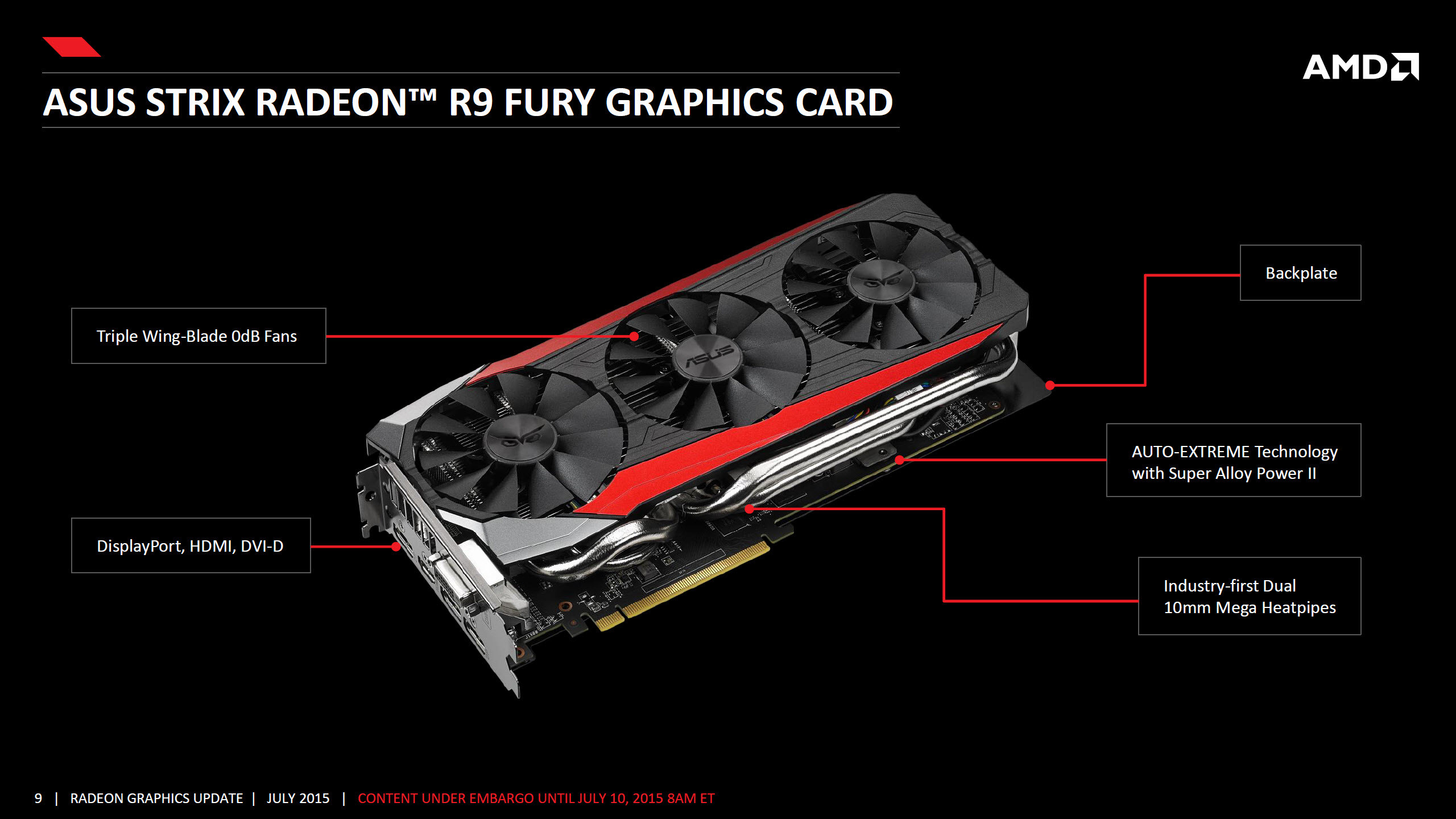 2560x1440 AMD Radeon R9 Fury With Fiji Pro GPU Officially Launched .