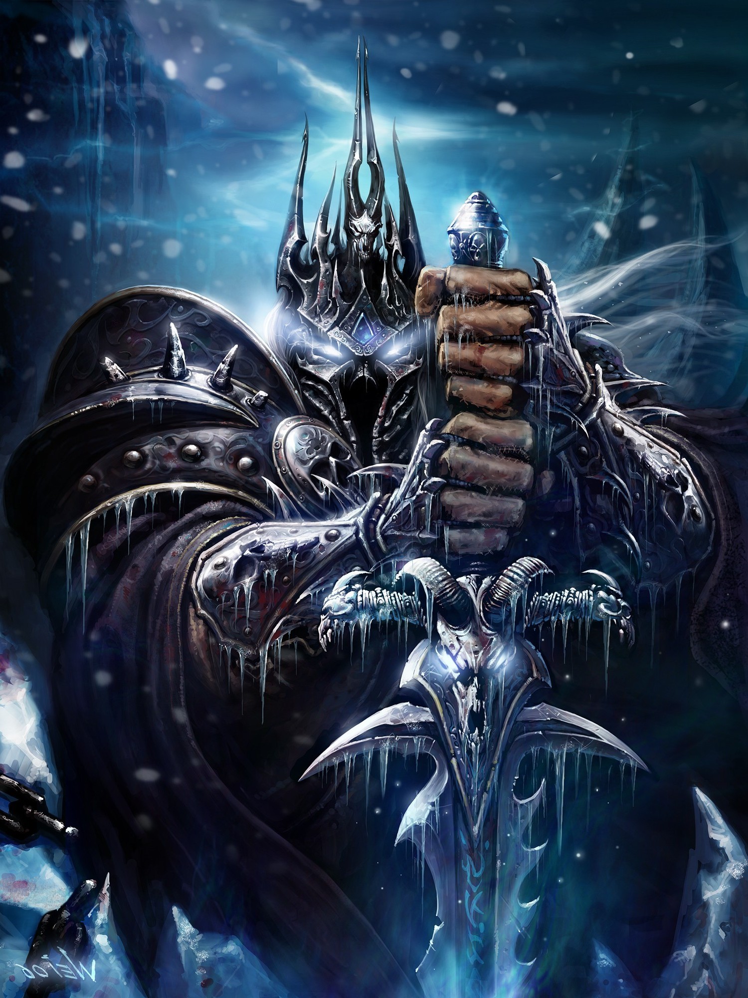 1500x2000 Arthas, World Of Warcraft: Wrath Of The Lich King Wallpapers HD / Desktop  and Mobile Backgrounds