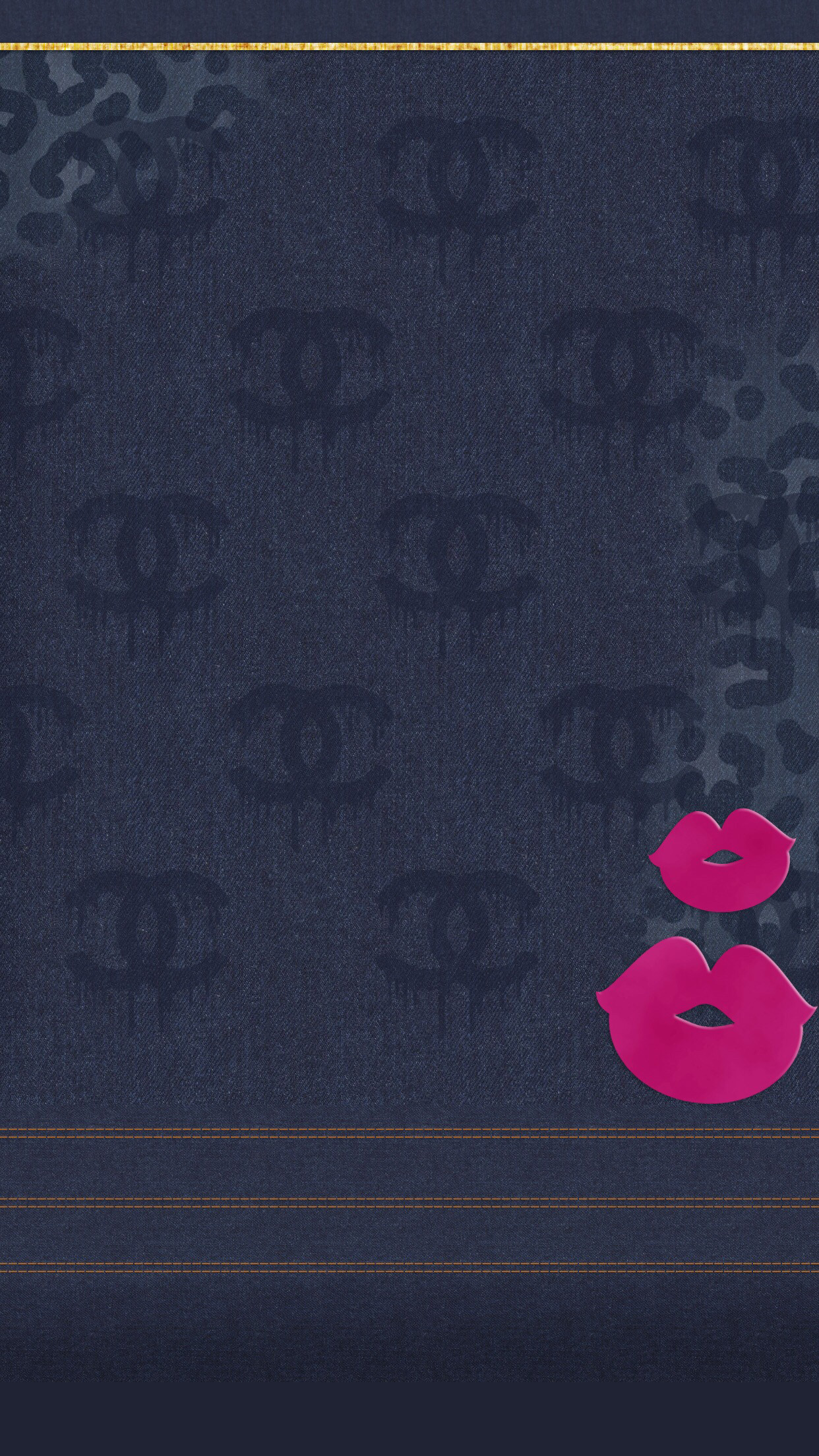 1242x2208 Iphone 3, Mobile Wallpaper, Desktop Wallpapers, Kisses, Hello Kitty, Gucci,  Lips, Walls, Screen