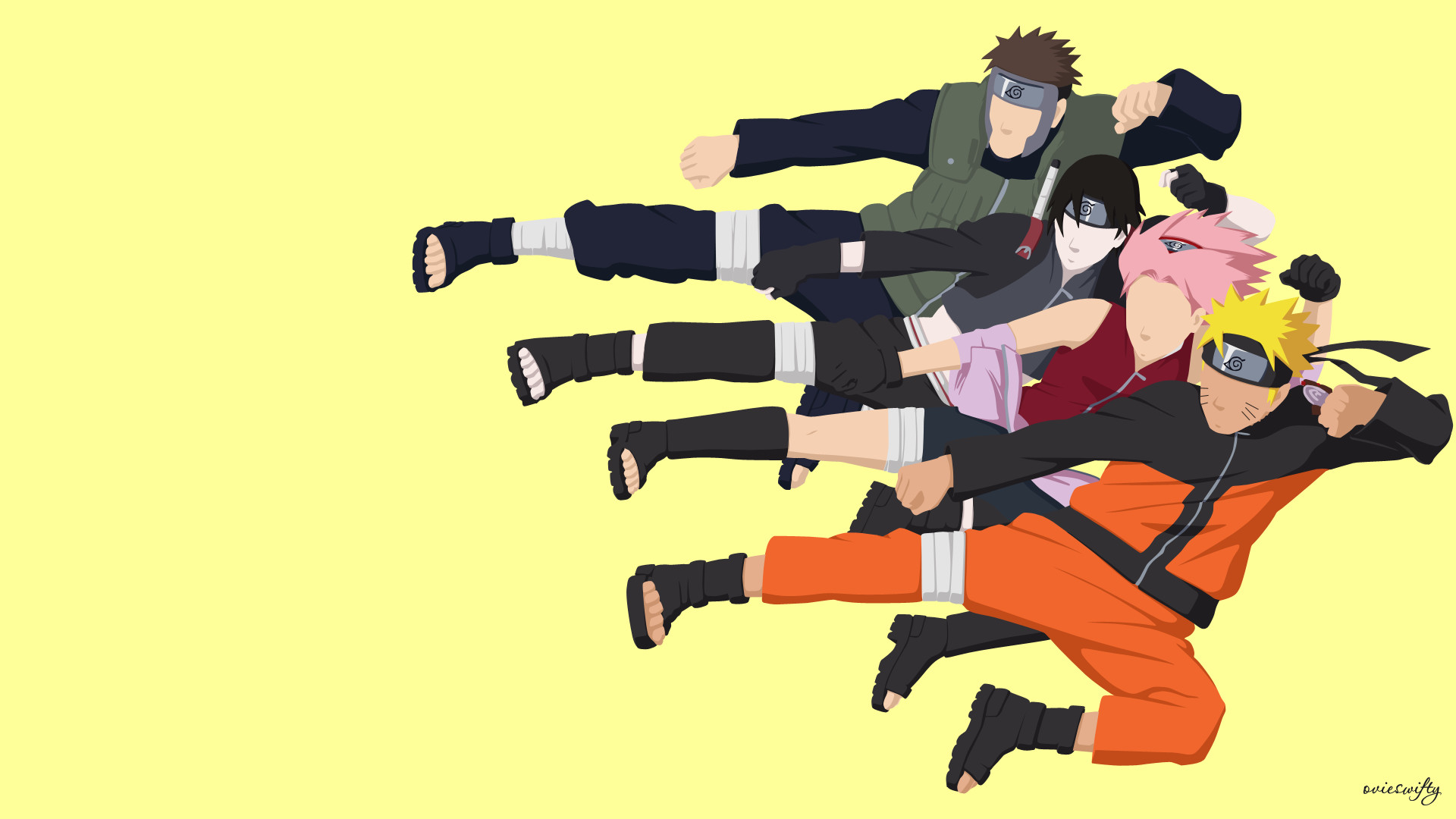 Team 7 Naruto Shippuden by ovieswifty.