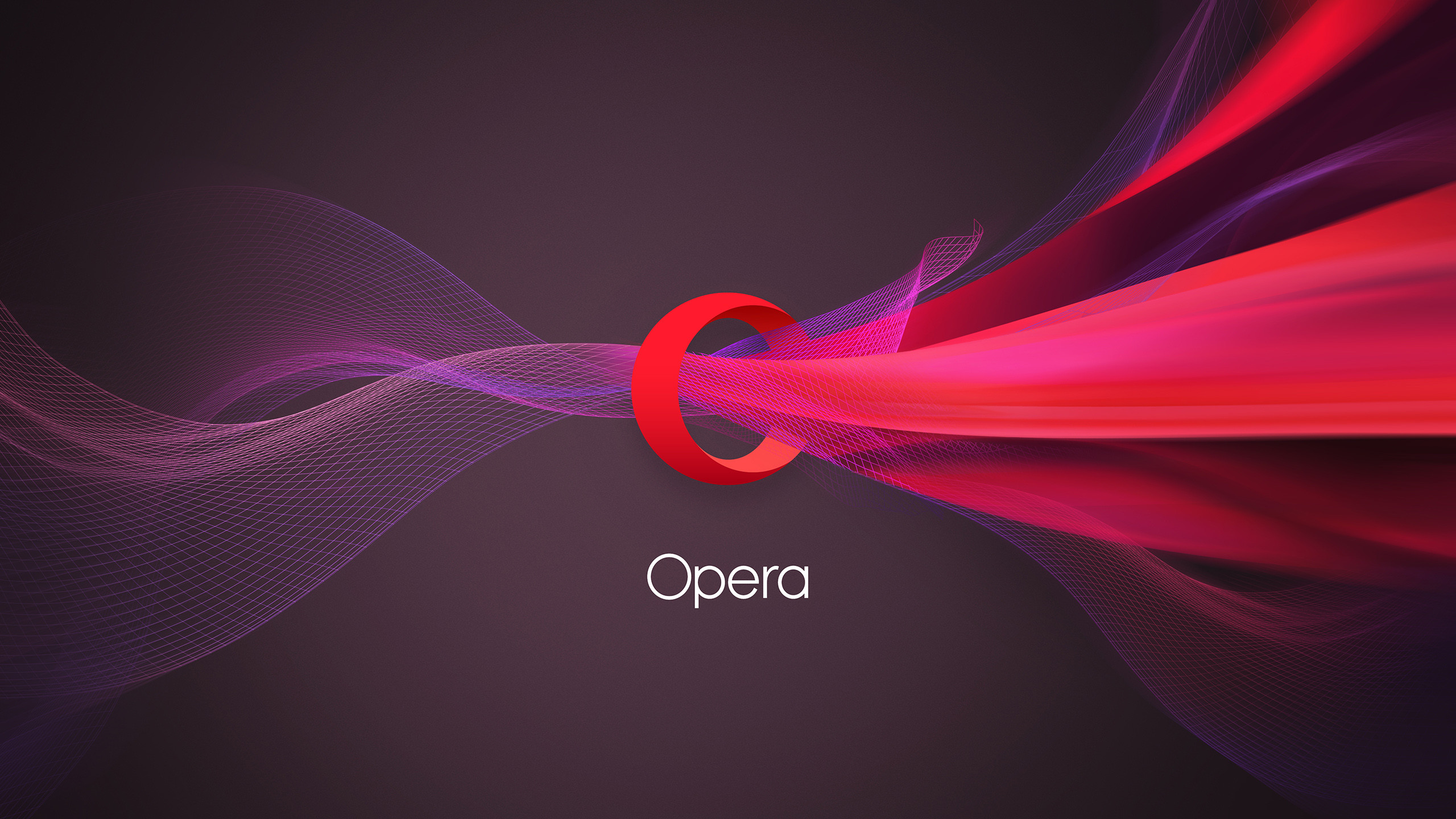 2560x1440 Full size GroÃansicht: 2560 Ã 1440px Â· vorhergehendes Bild nÃ¤chstes Bild.  Opera Logo Wallpaper