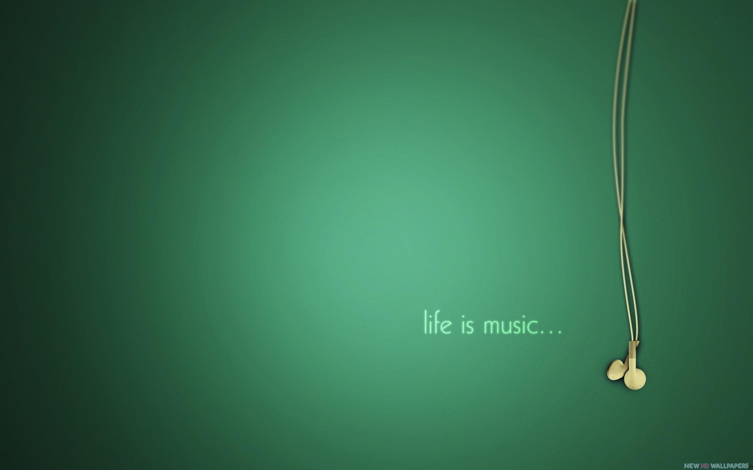 2560x1600 Life is Music Background | New HD Wallpapers