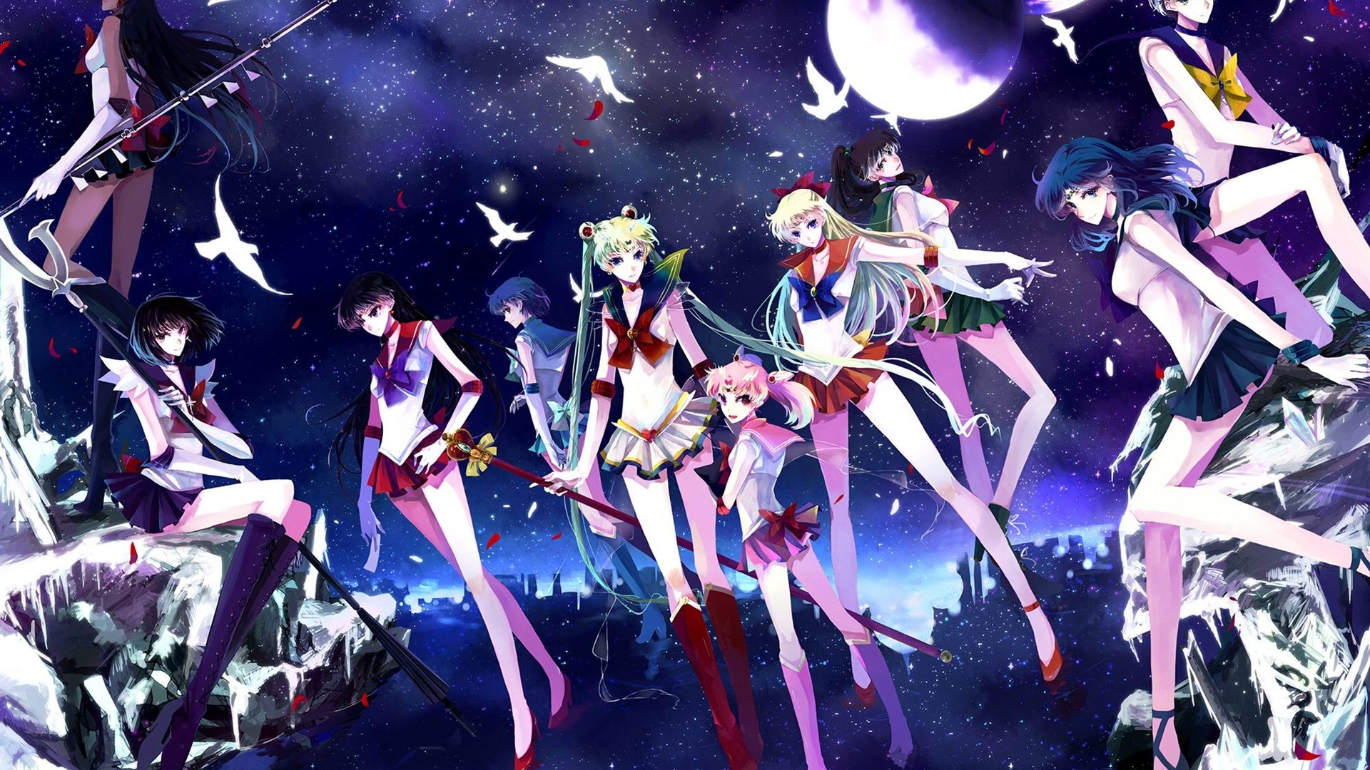 1920x1080 Sailor Moon Anime HD wallpaper 04 -  wallpaper download .