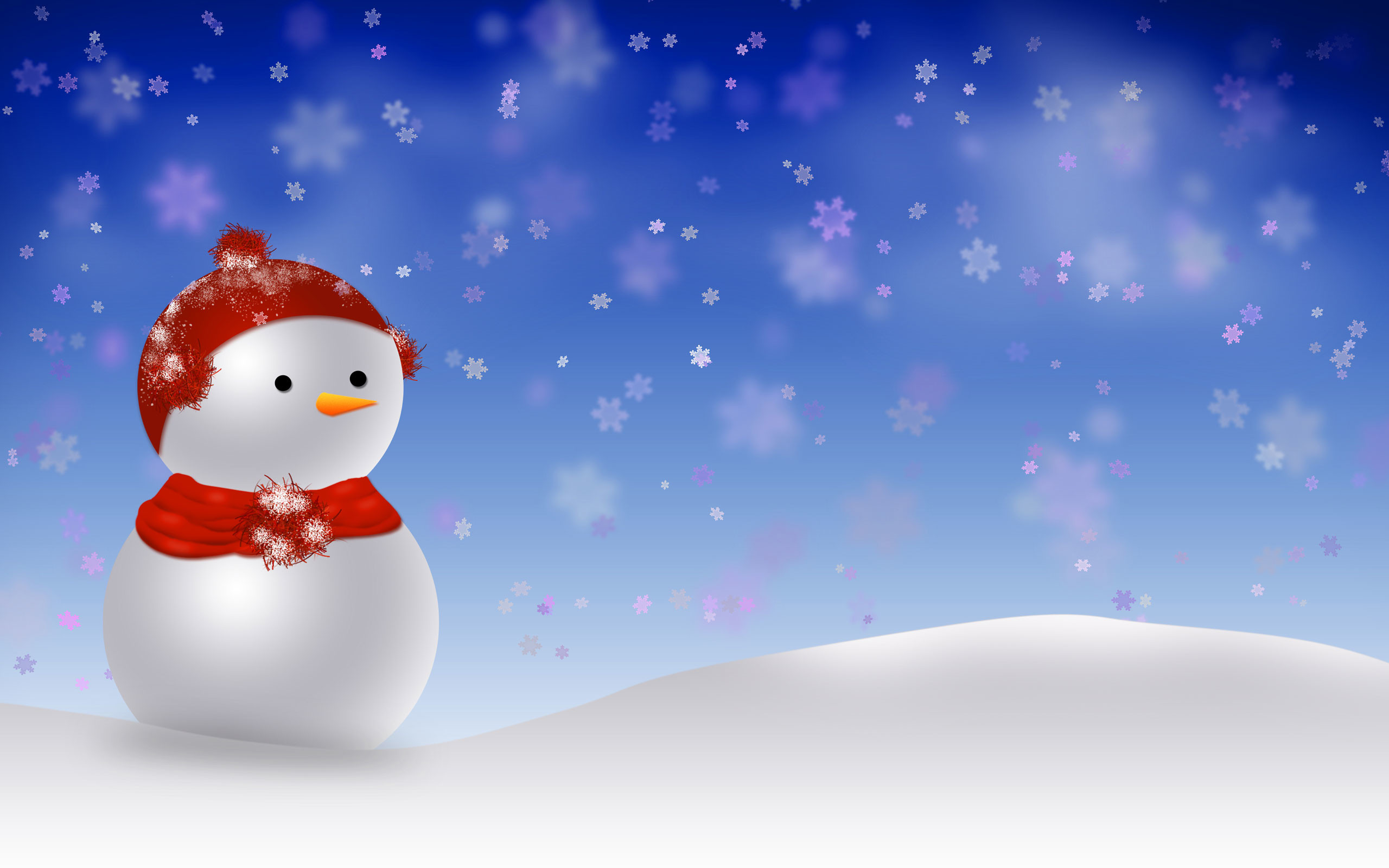 2560x1600 Snowman Ultra Wallpapers HD - http://wallucky.com/snowman-ultra