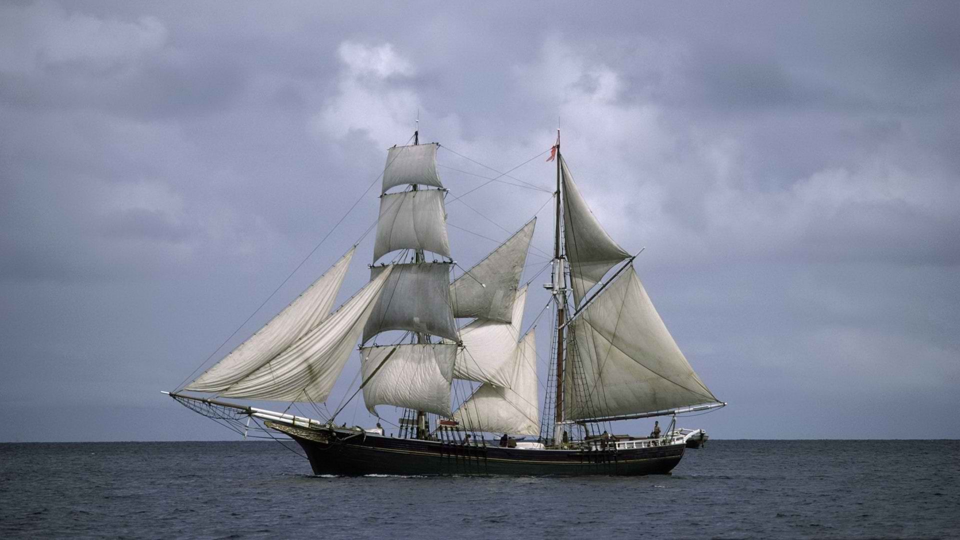 1920x1080 old ships at sea | Sailing ship wallpaper | The Free Wallpapers | HD  Wallpapers For