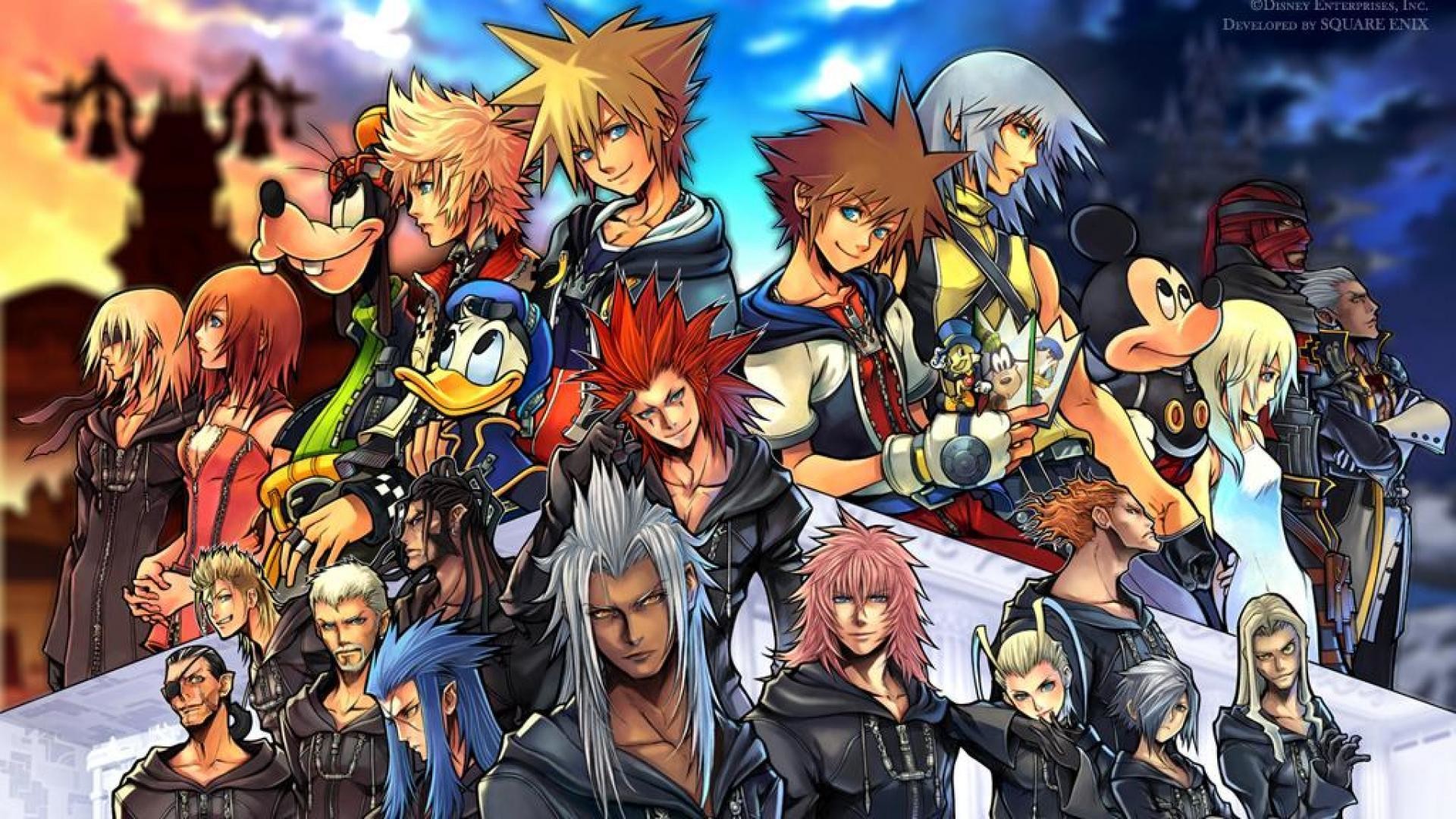 1920x1080 Wallpapers For > Kingdom Hearts Axel Wallpaper 