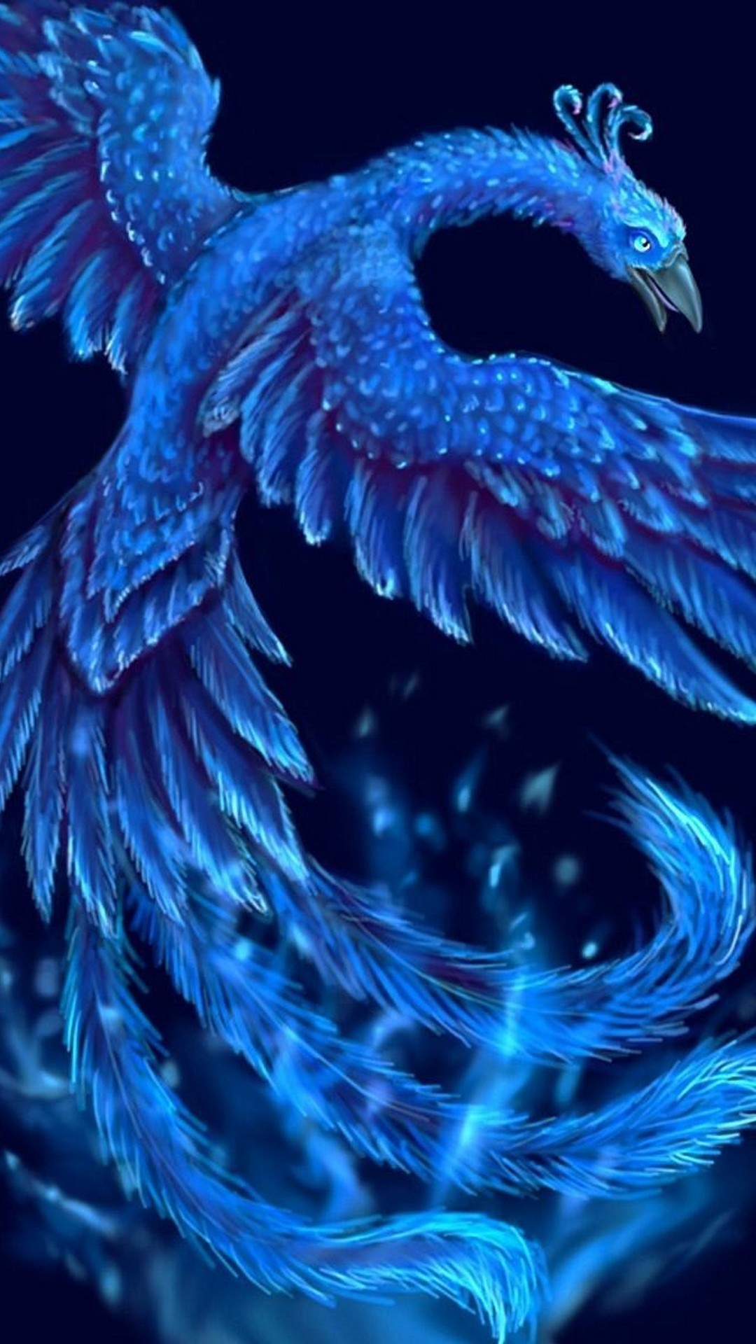 1080x1920 Ice Phoenix Wallpaper iPhone with image resolution  pixel. You can  make this wallpaper for