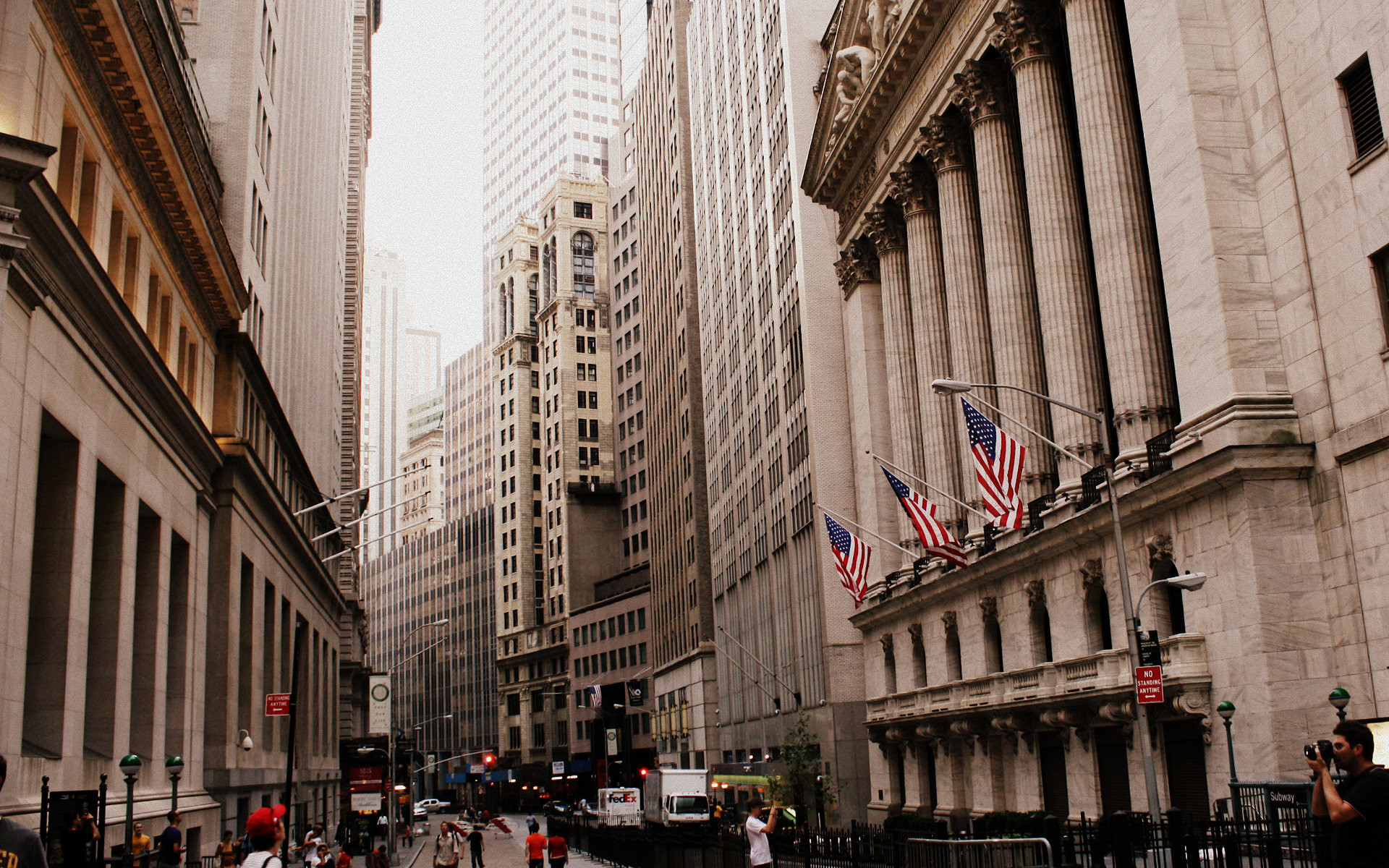 1920x1200 Wall Street, NY