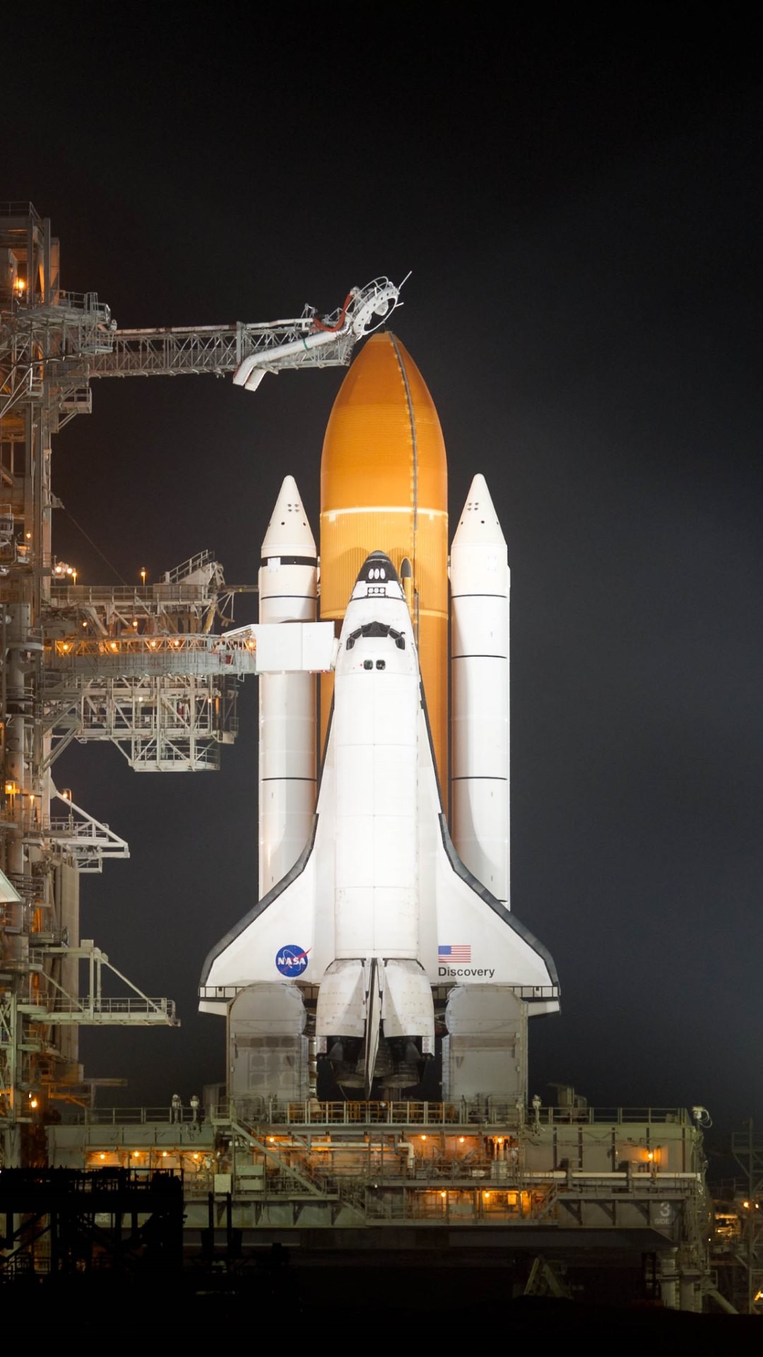 1080x1920 And in the 4th wallpaper is the NASA Discovery Shuttle on the launch  platform ready for download in 4K, HD and wide sizes