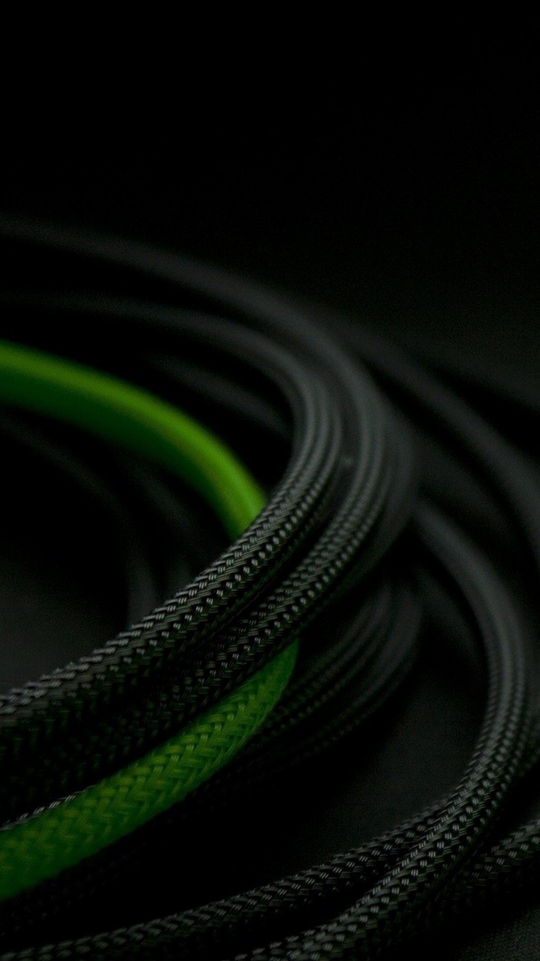 1080x1920 Black and Green Rope iPhone 6 Wallpaper